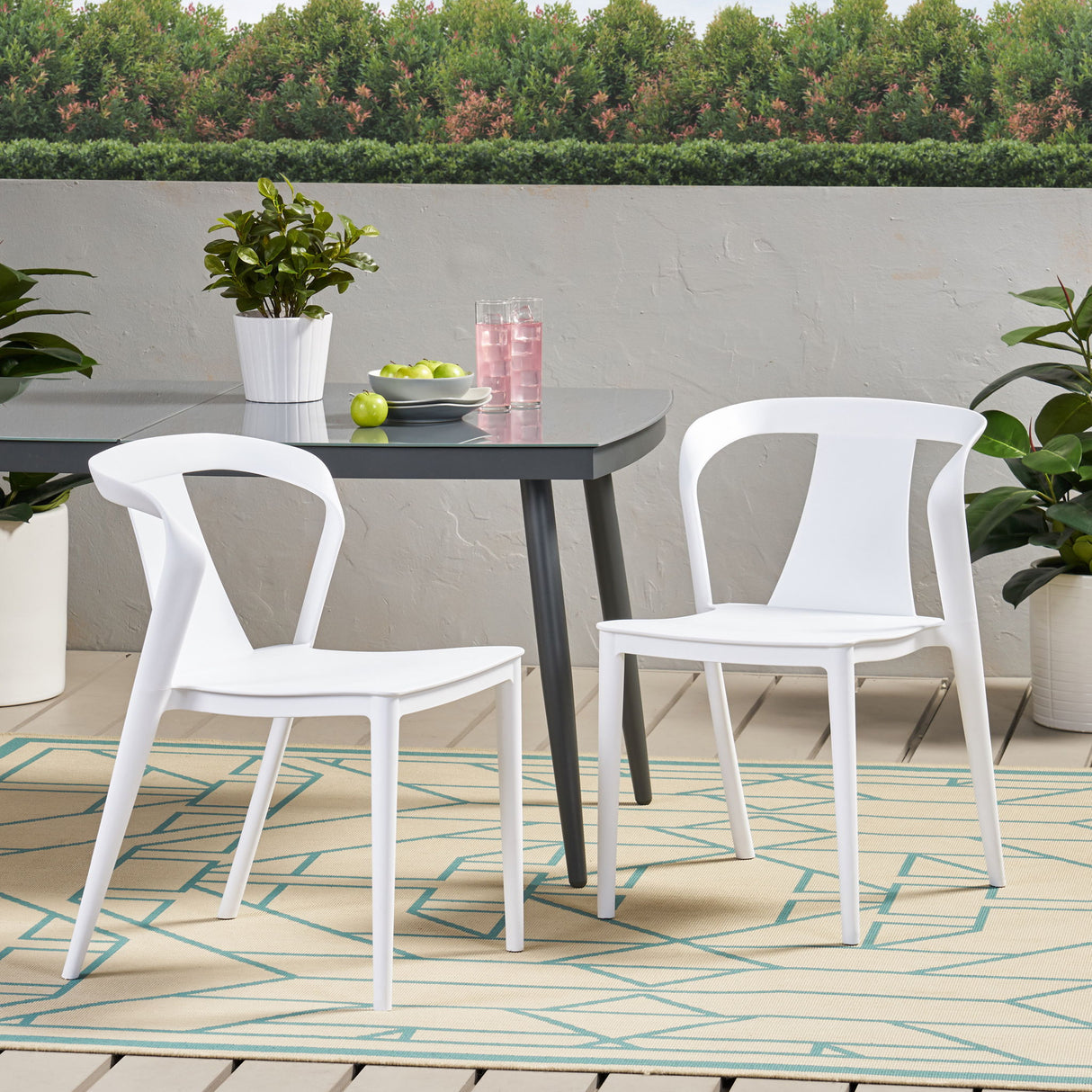 Orchid - Chair (Set of 2) - White