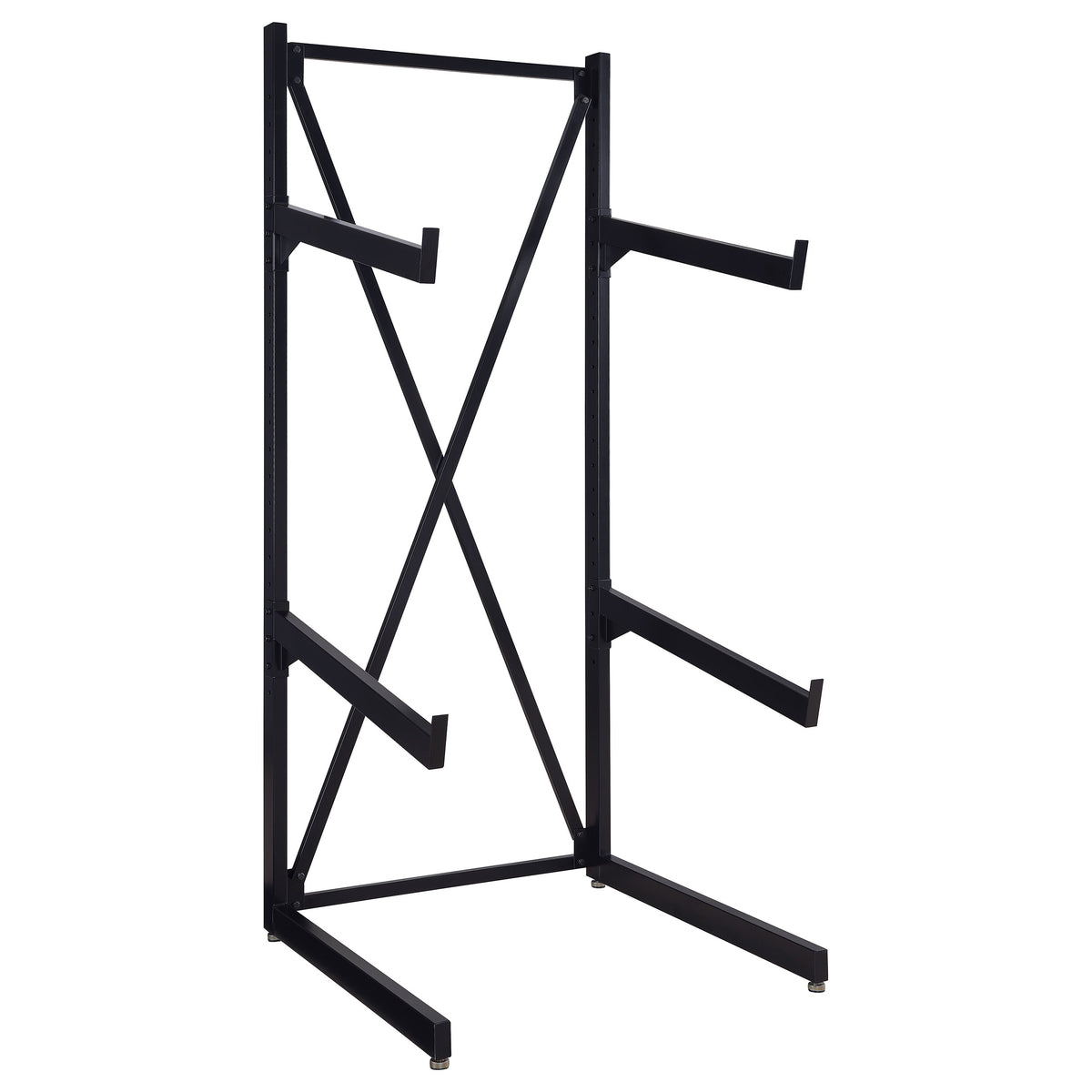 Duarto 3-Tier Sofa Display Rack, Black