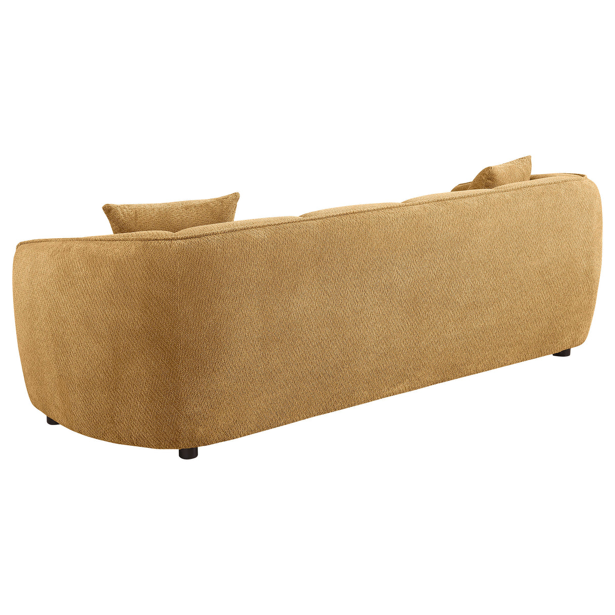 Aleisha 2-Piece Chenille Sofa Set, Mustard Yellow