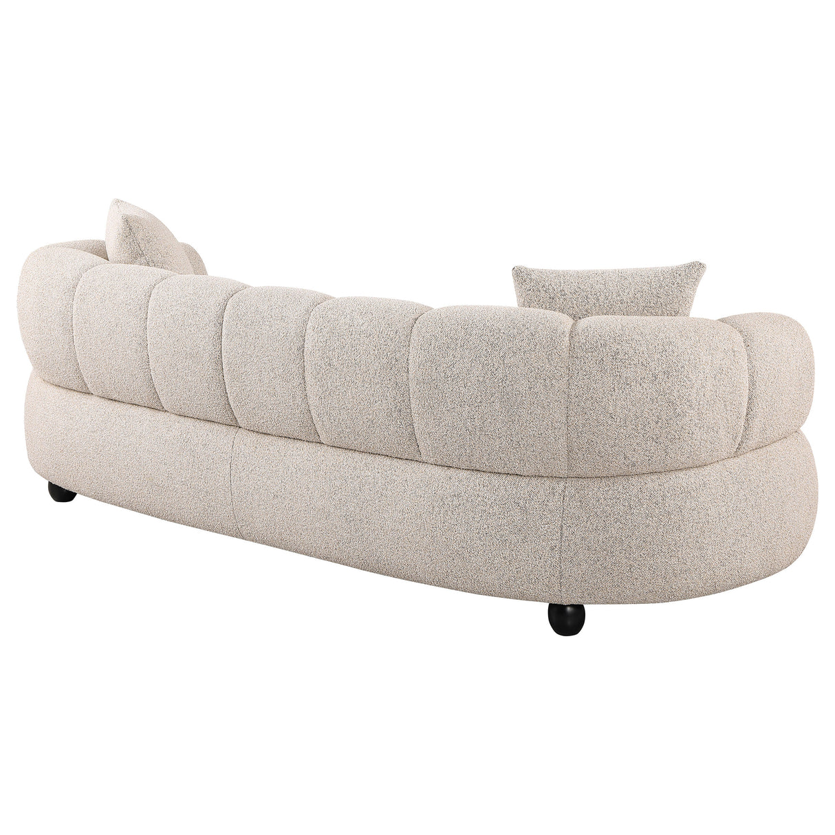 Whitney Contemporary Channel Tufted Boucle Sofa