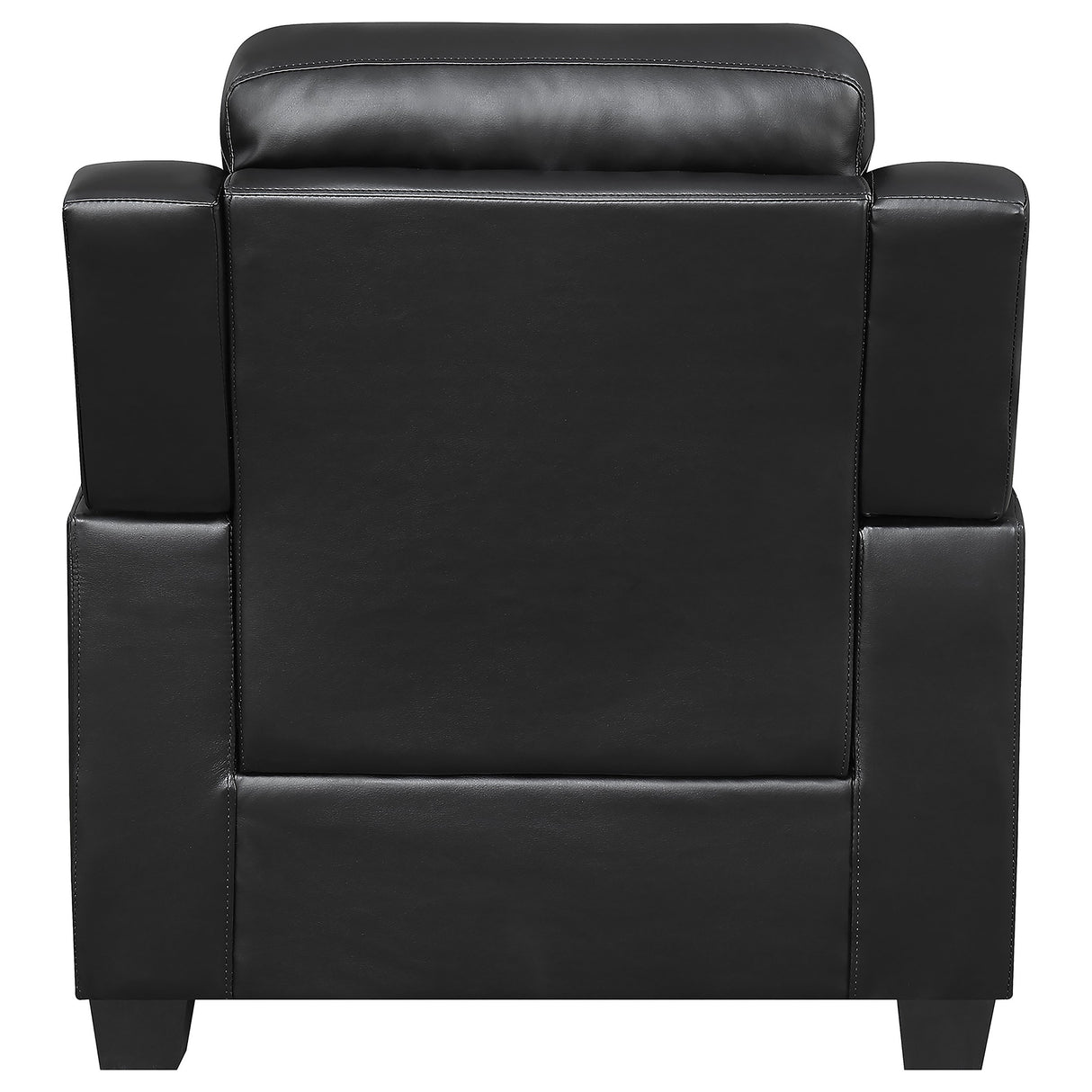 Finley Upholstered Tufted Accent Chair - Black