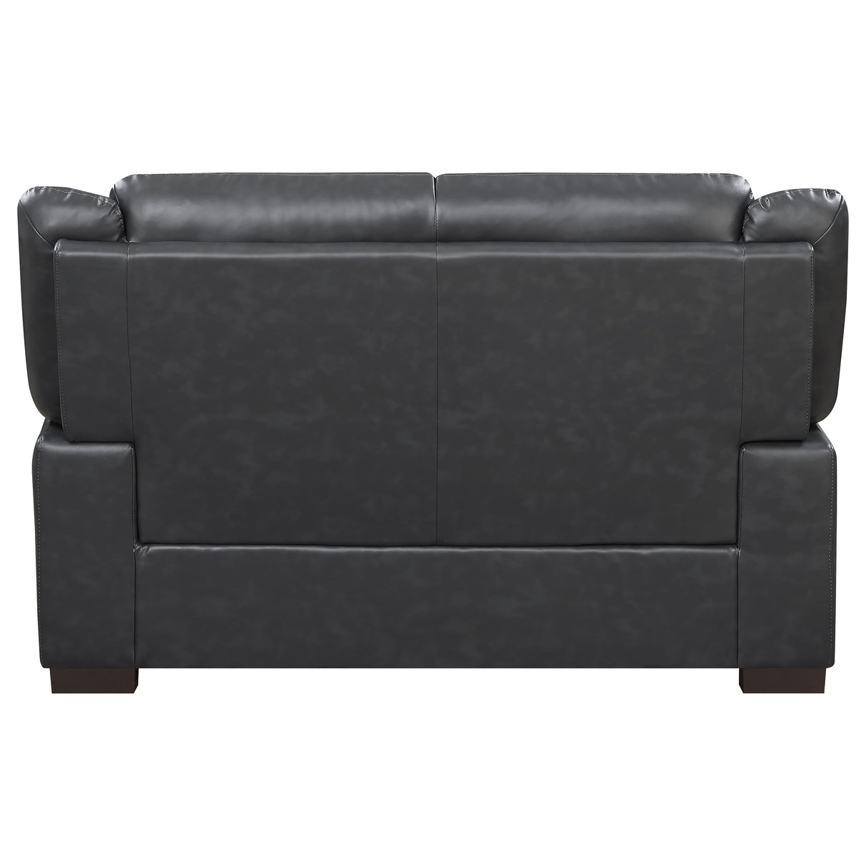 Arabella 2-Piece Upholstered Sofa Set in Grey