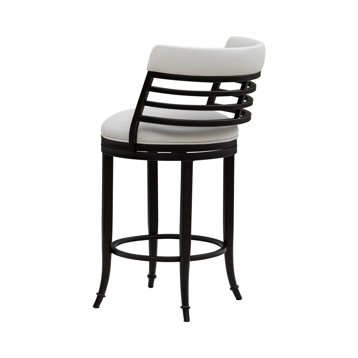 Telia - Upholstered Swivel Counter Height Barstool