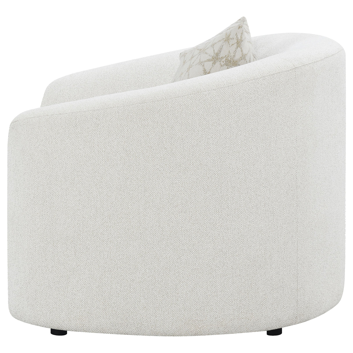 Rainn Boucle Upholstered Sloped Arm Accent Chair