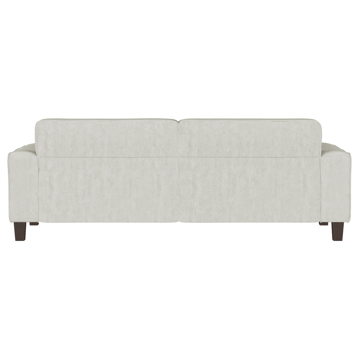 Deerhurst Upholstered Track Arm Tufted Sofa in Greige