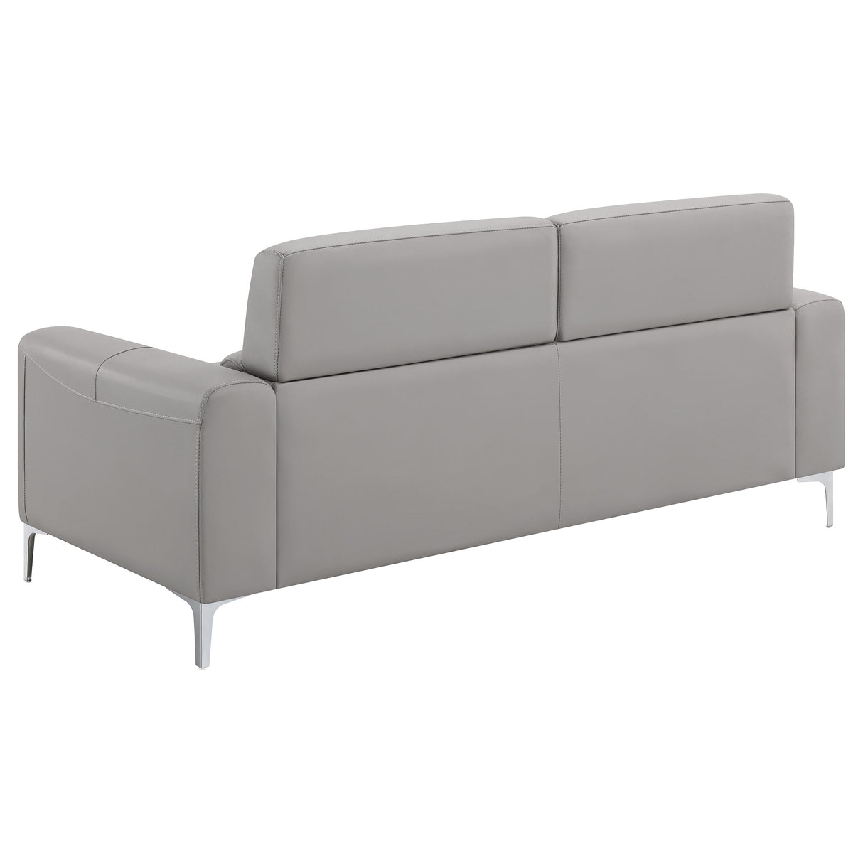 Glenmark Upholstered Track Arm Sofa in Taupe