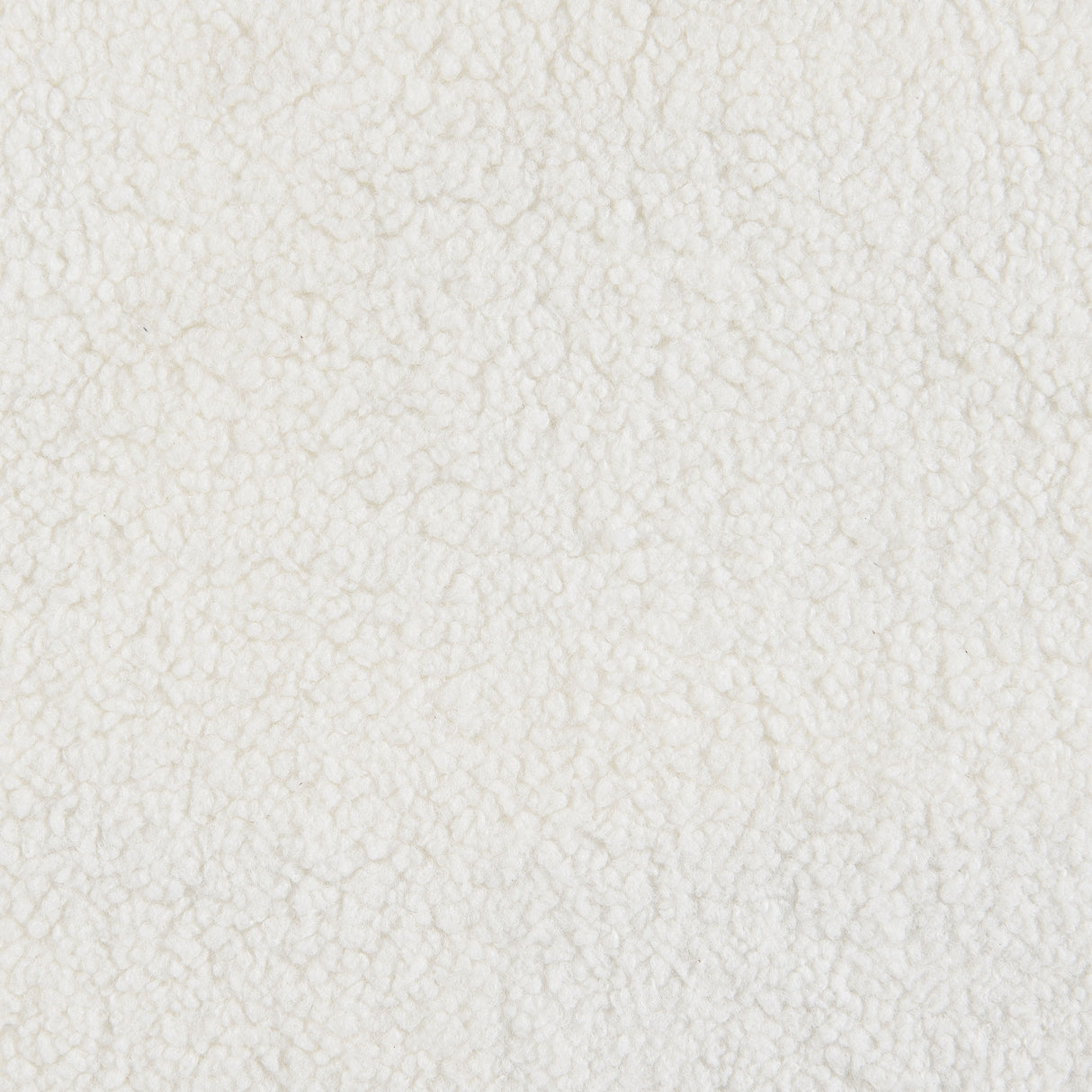 Isabella Faux Sheepskin Loveseat in Natural Ivory
