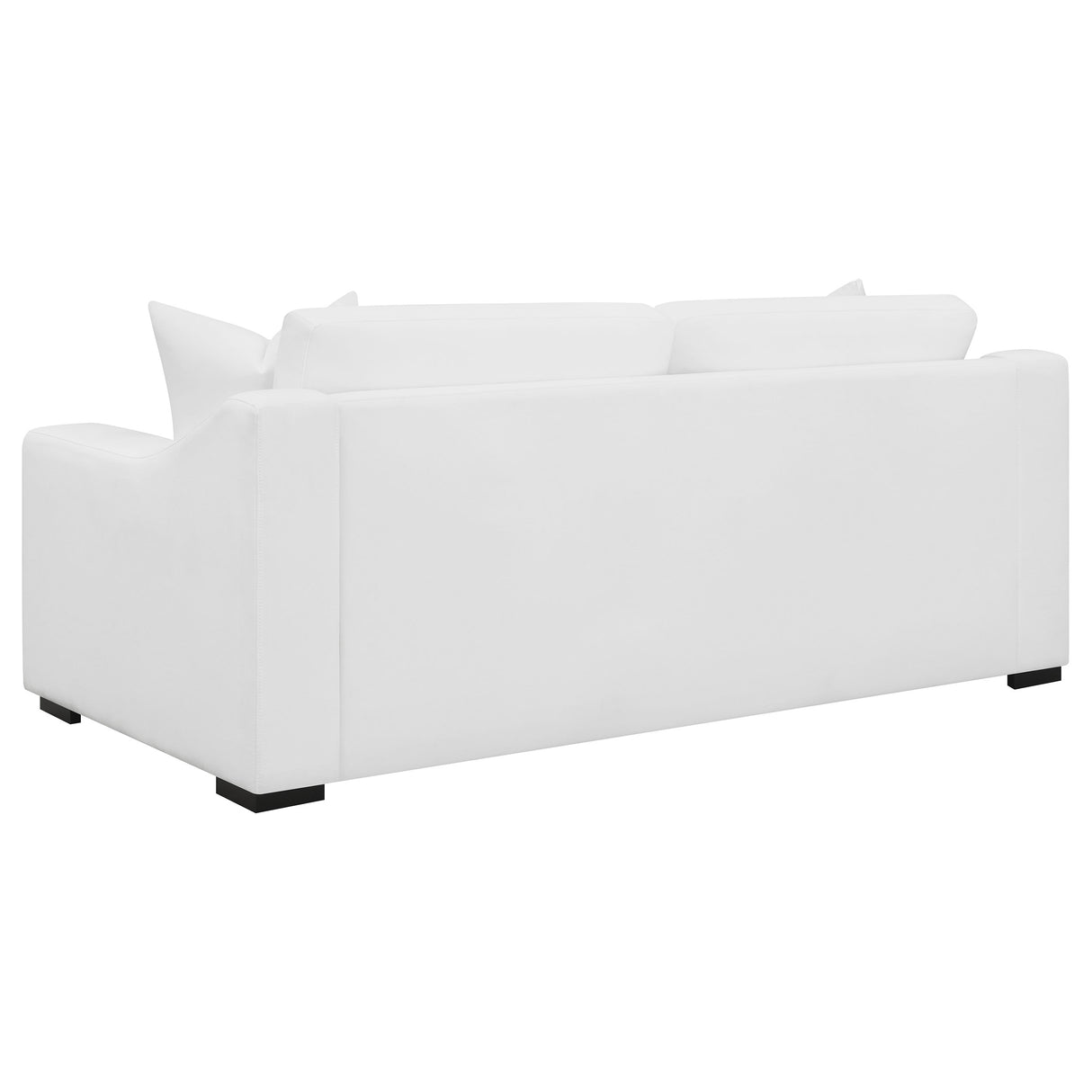 Ashlyn Upholstered Sloped Arm Sofa - White