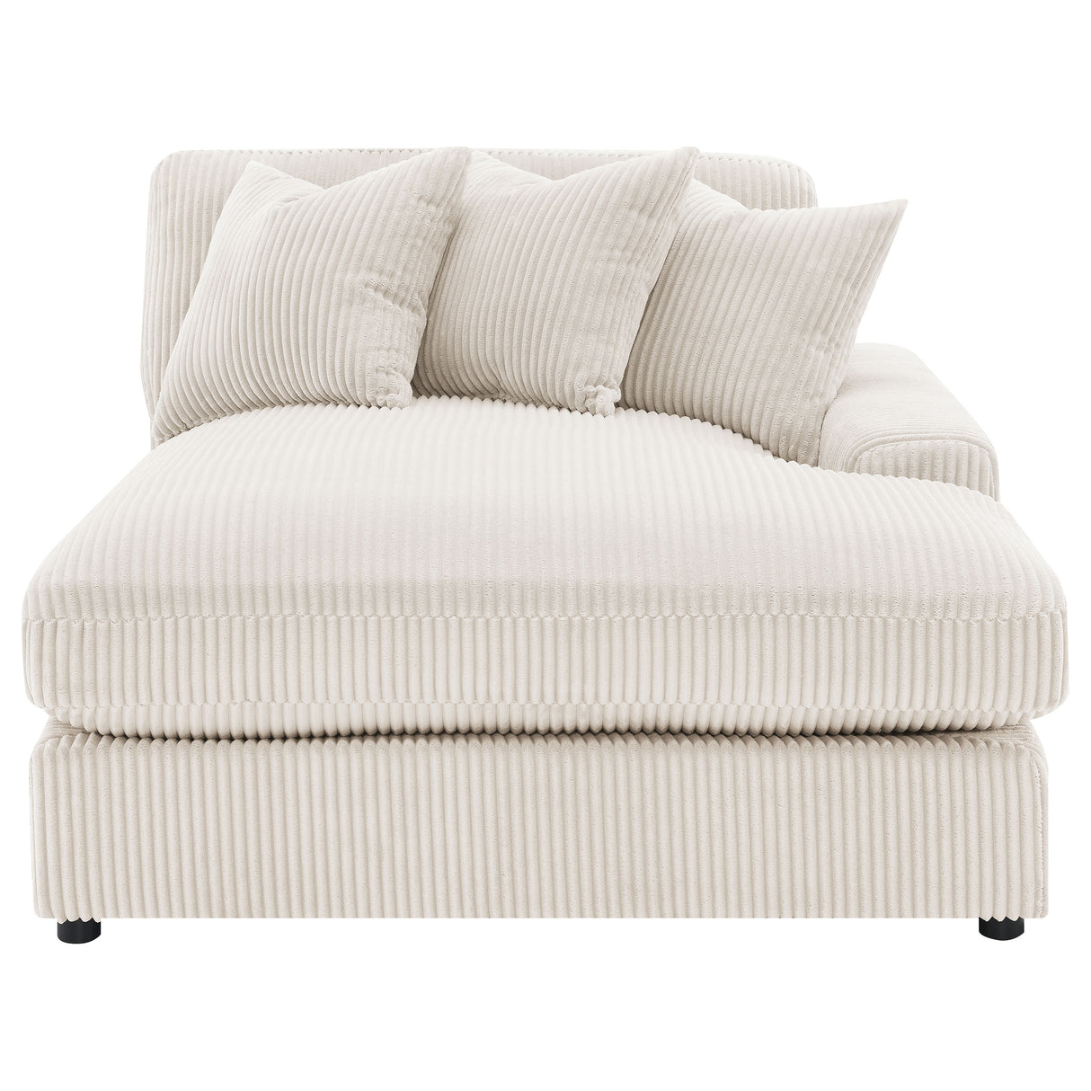 Blaine Upholstered Reversible Chaise Sectional Sofa, Sand