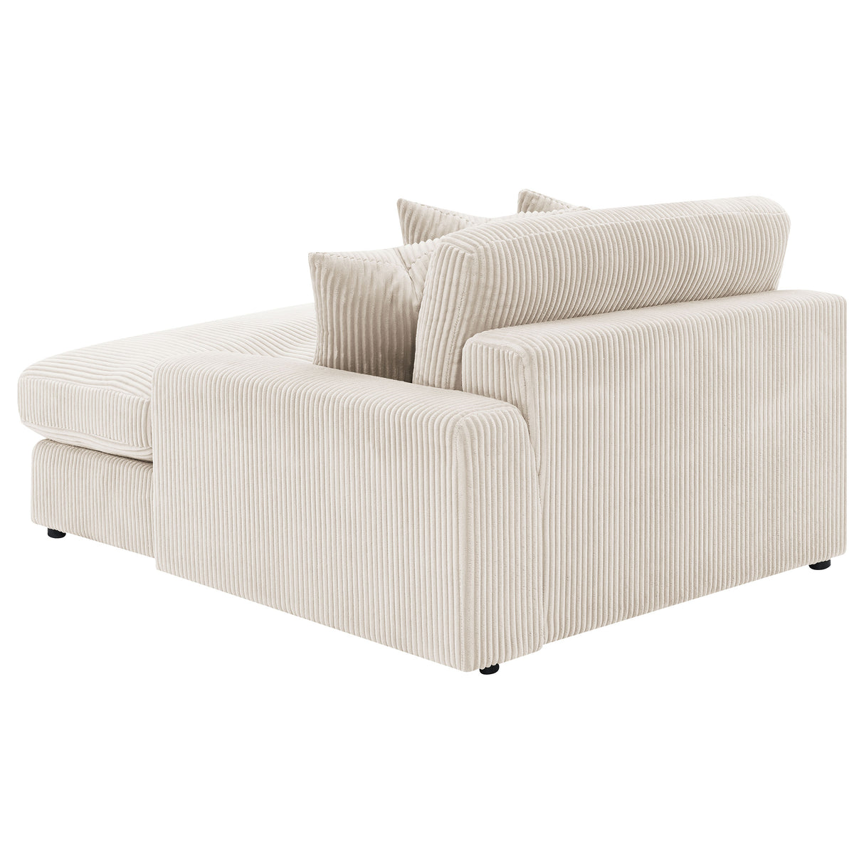 Blaine Upholstered Reversible Chaise Sectional Sofa, Sand
