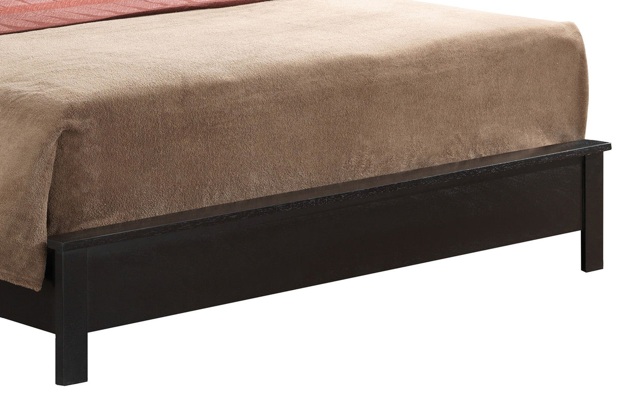 Bed With Transitional Design Stylish