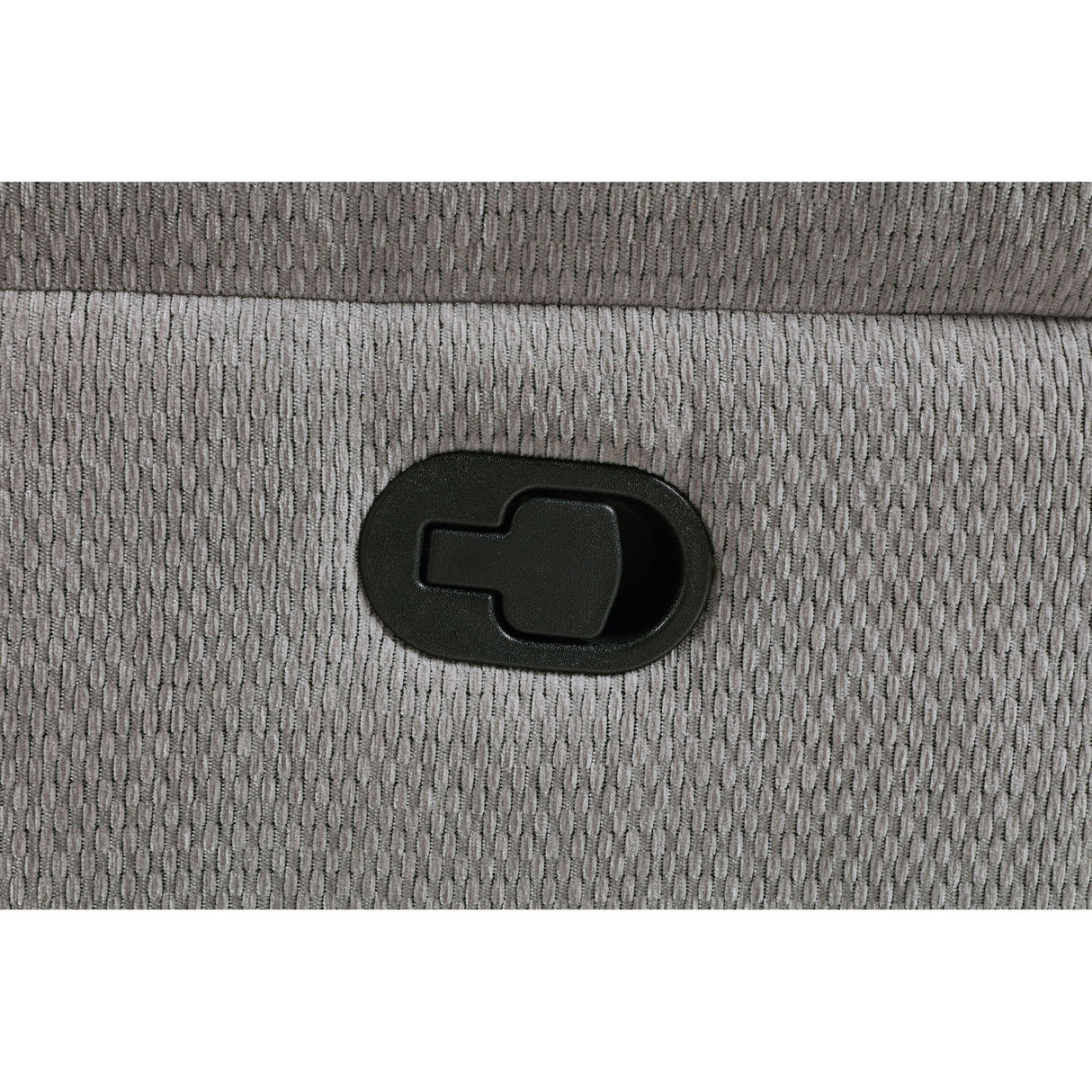 Sebring - Upholstered Glider Recliner Chair With Manual Recline And Smooth Gliding Motion - Gray