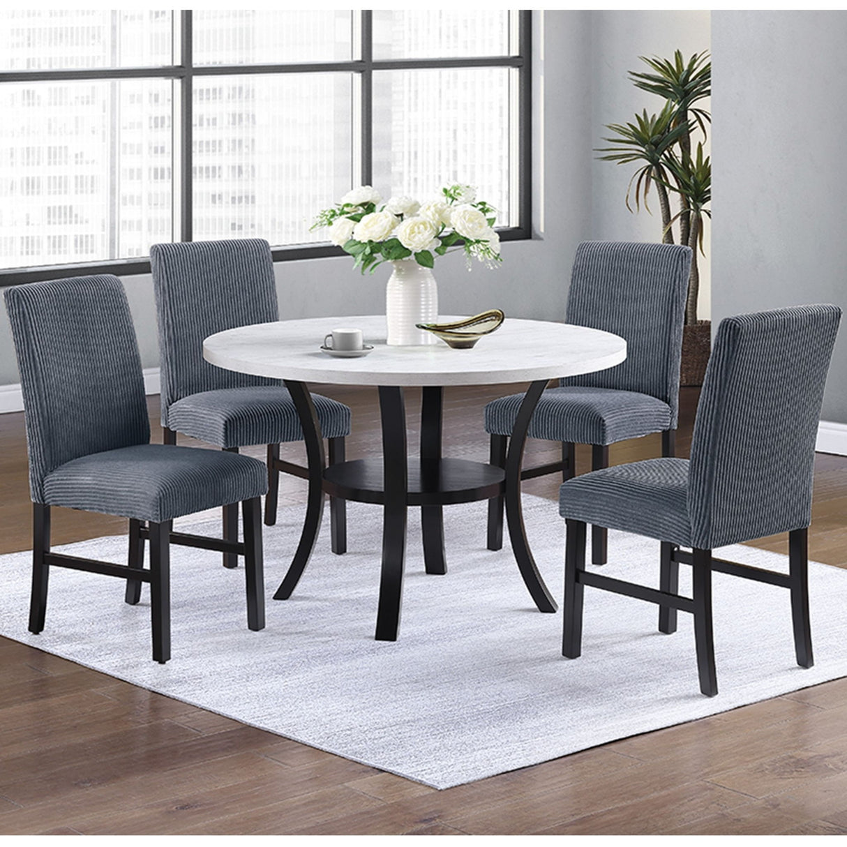 Upholstered Dining Chairs For Kitchen (Set of 2)