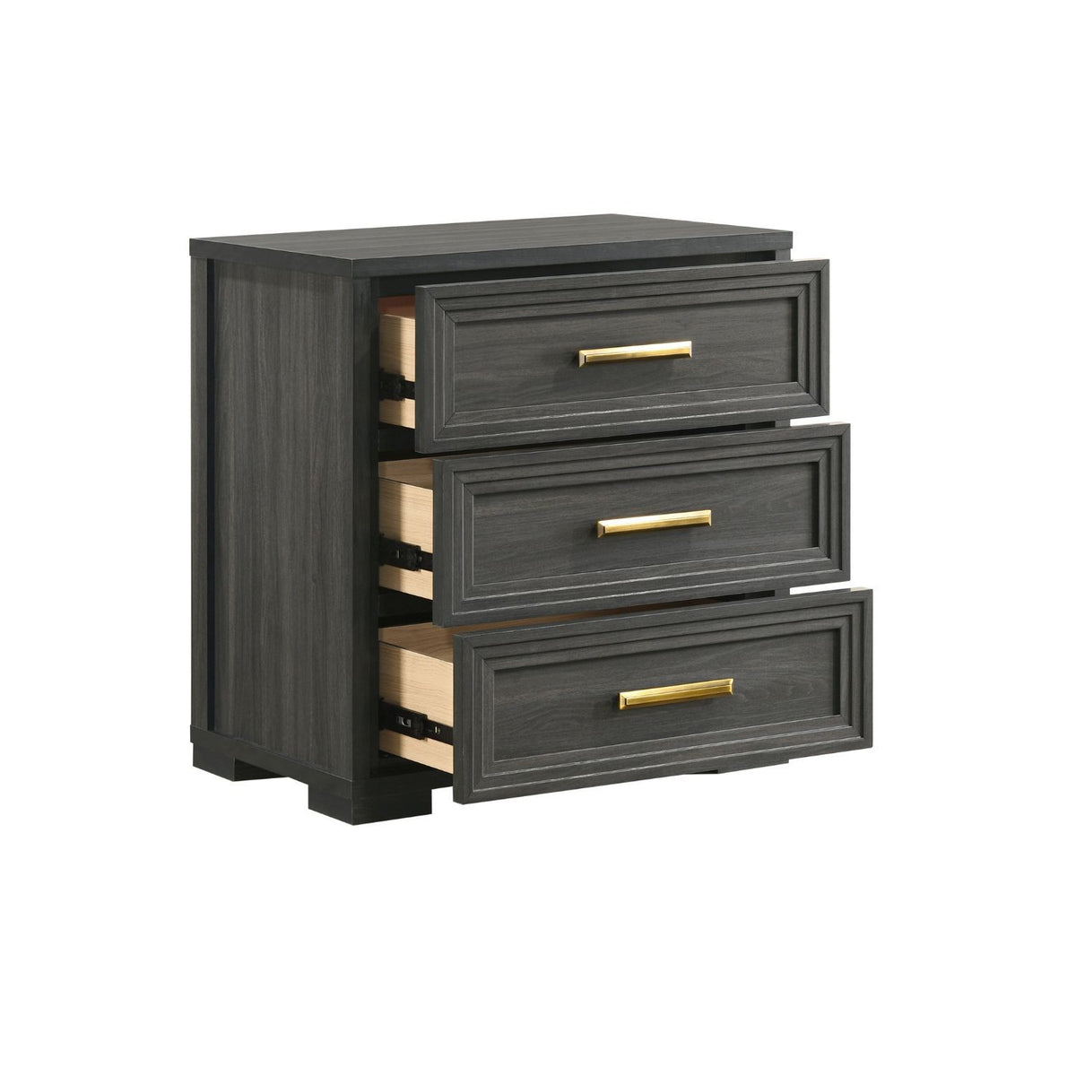 Colorado - Nightstand, Bedside Storage With Smooth Gliding Drawers