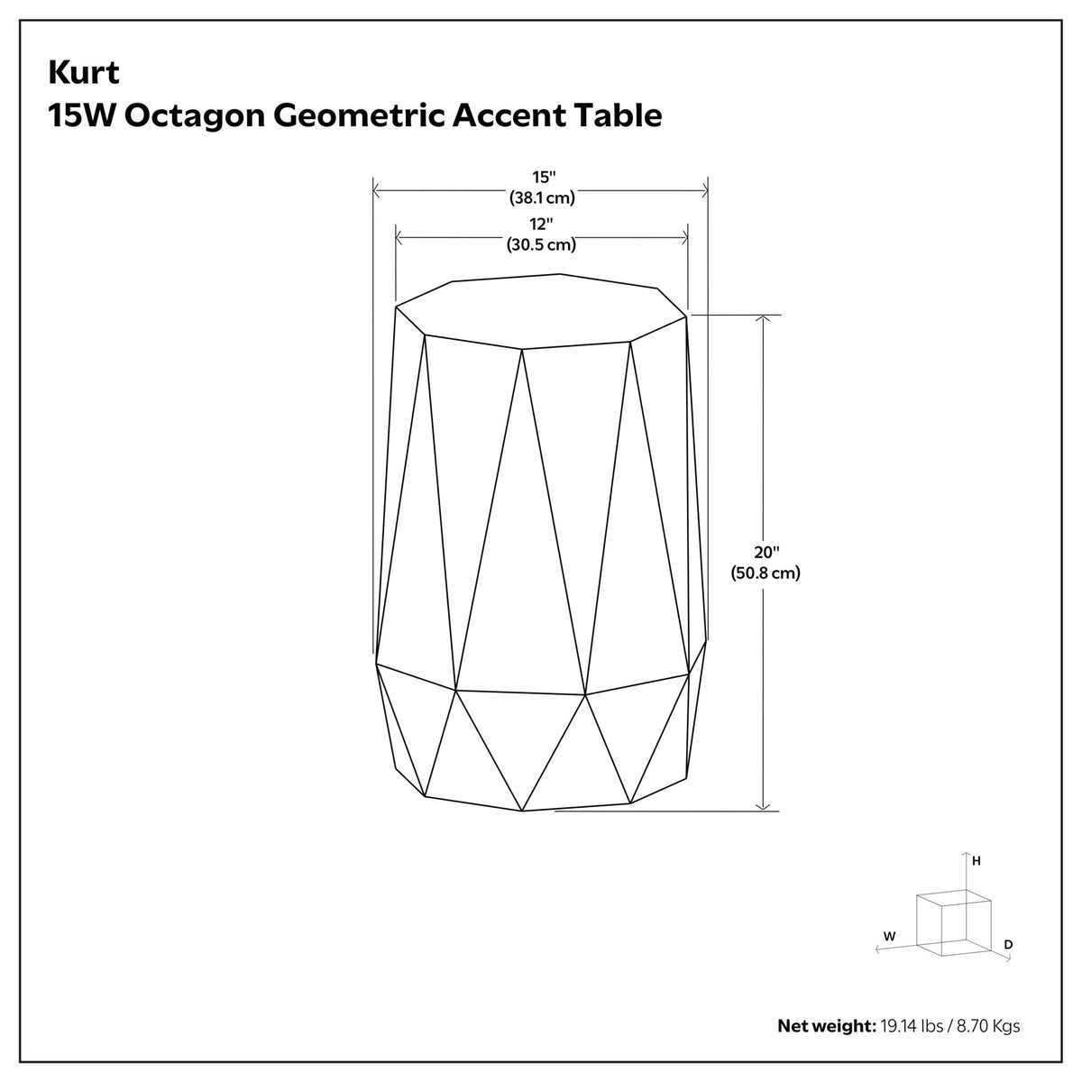 Kurt - Side Table