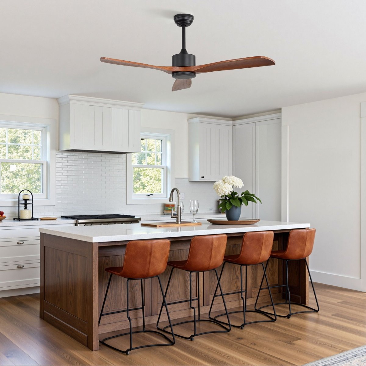 52" All Ceiling Fan With DC Reversible Motor, 3 Blades - Ceiling Fans available at Alpine Outlets in Denver
