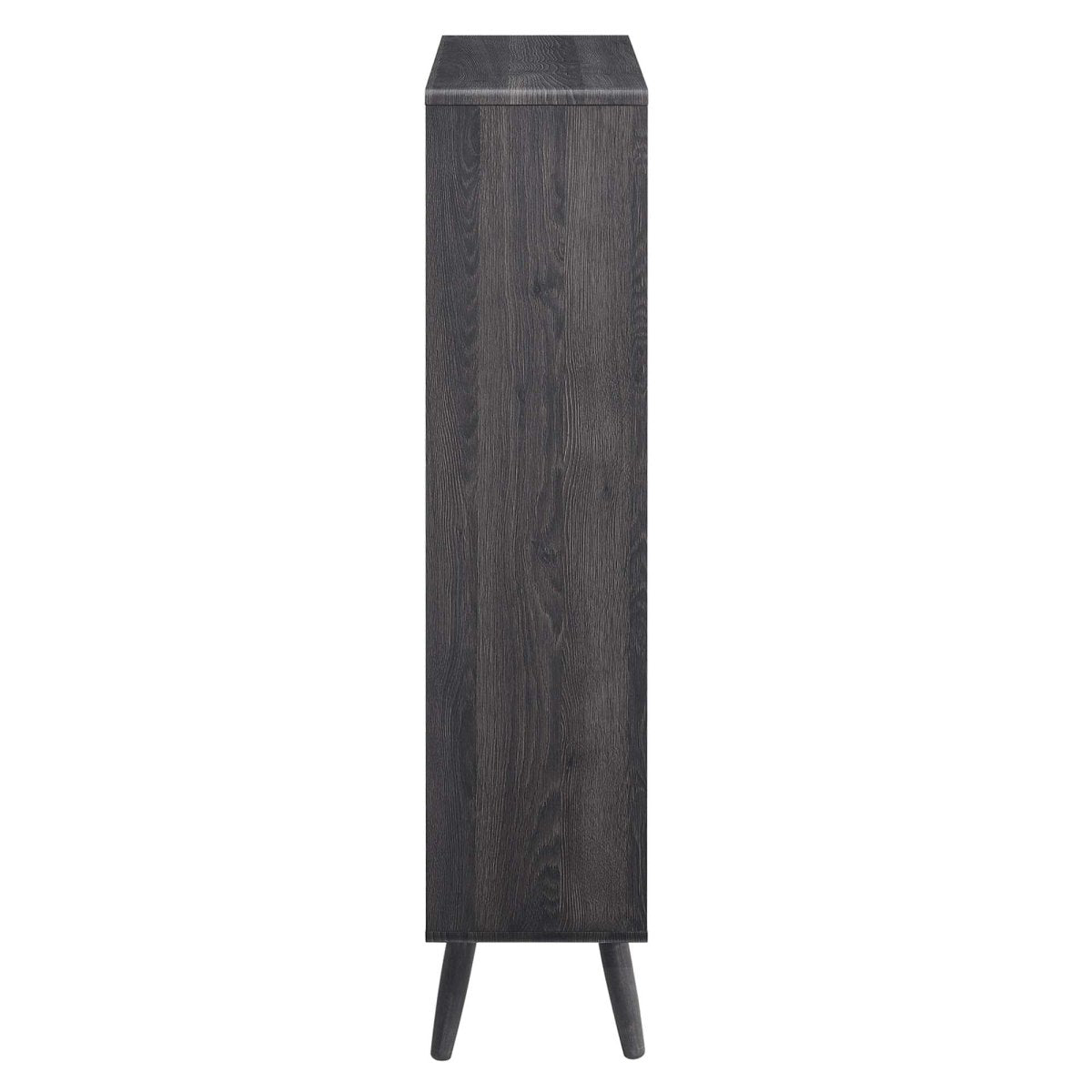52" Wood Grain Bookcase with 5 Open Storage Shelves - Bookcases available at Alpine Outlets in Denver