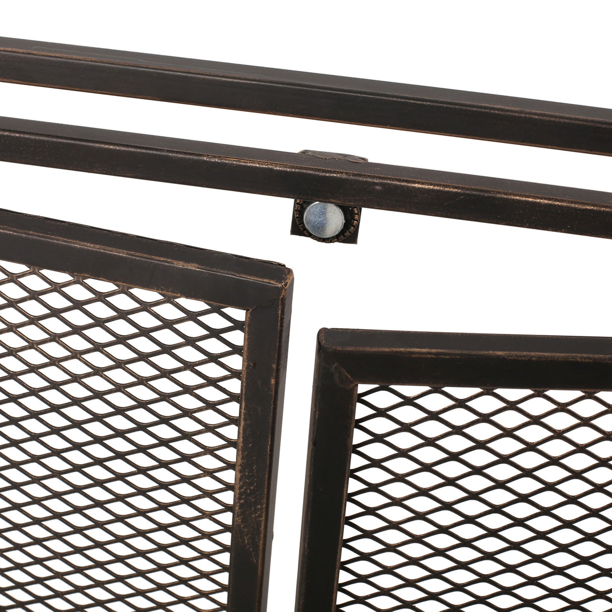 Samantha - Iron Fireplace Screen 2 Door Design