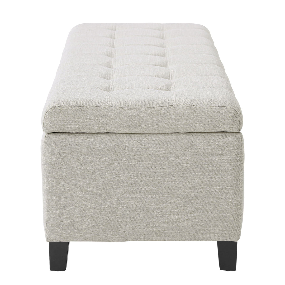 Upholstered Storage Ottoman Bench