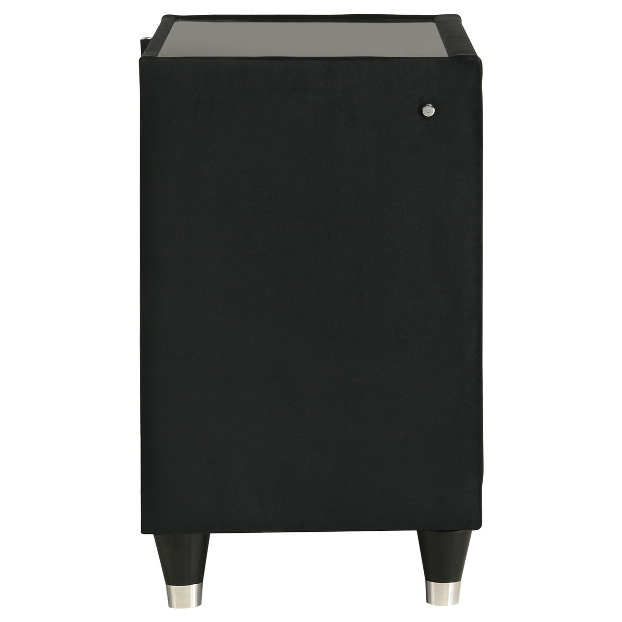 Mika - 2 Drawer LED Nightstand With USB