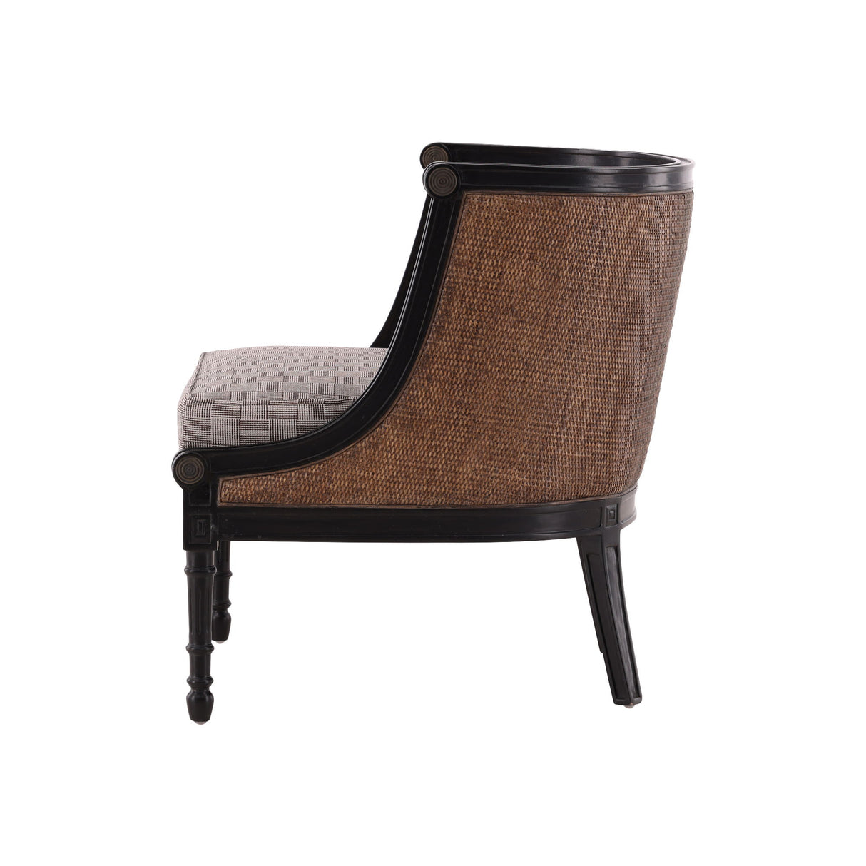 Patterson - Club Chair - Black / Gray