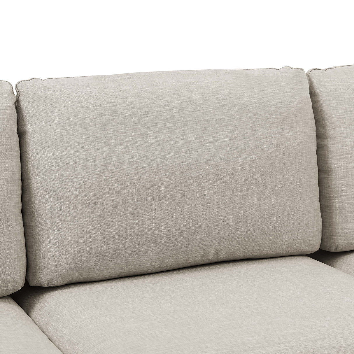 Upholstered Modular Sectional & Tall Legs