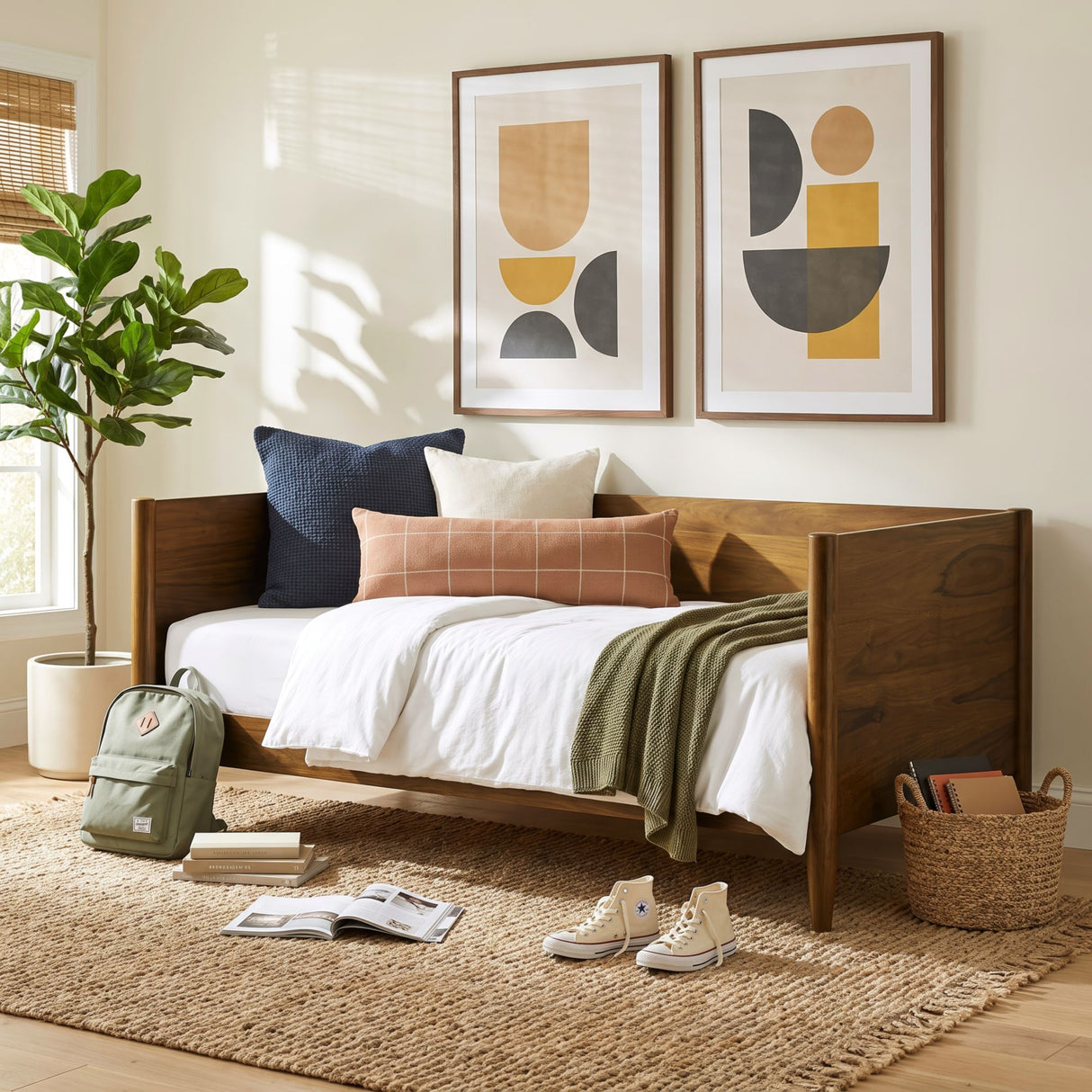 Malibu - Twin Daybed - Walnut