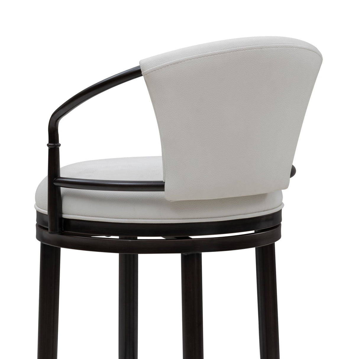 Otis - Upholstered Swivel Counter Height Barstool