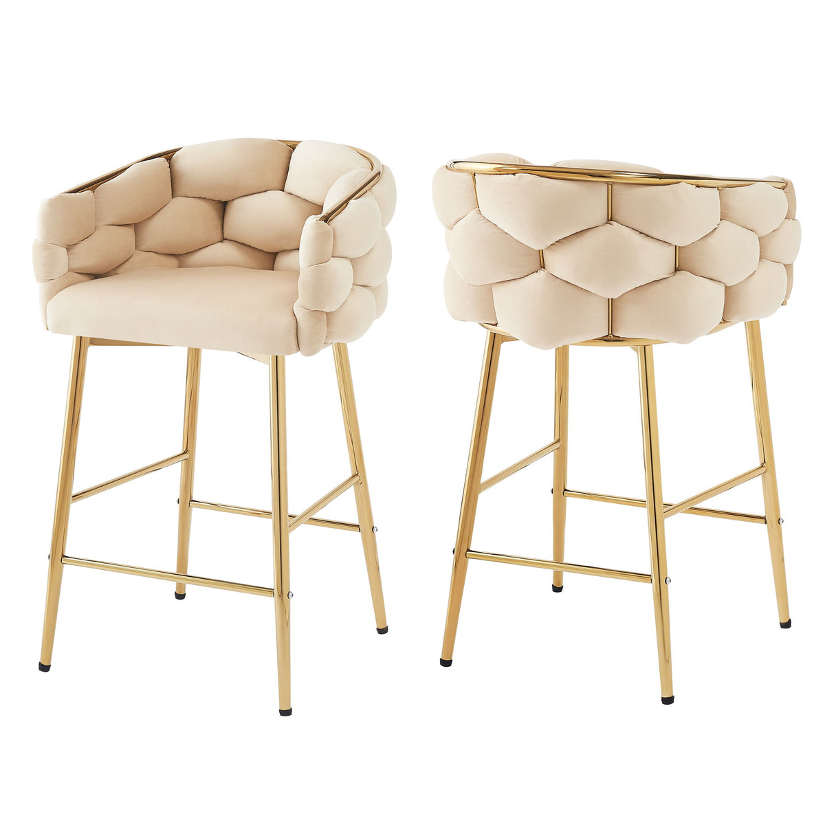 Modern Counter Stools (Set of 2)