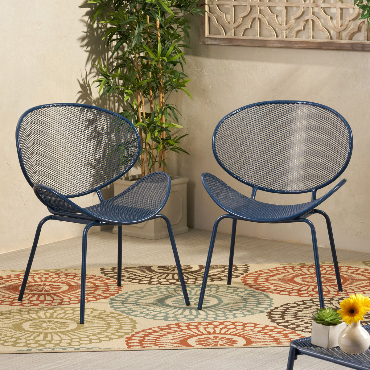 Elba - Contemporary Chair Set For Outdoor Relaxation