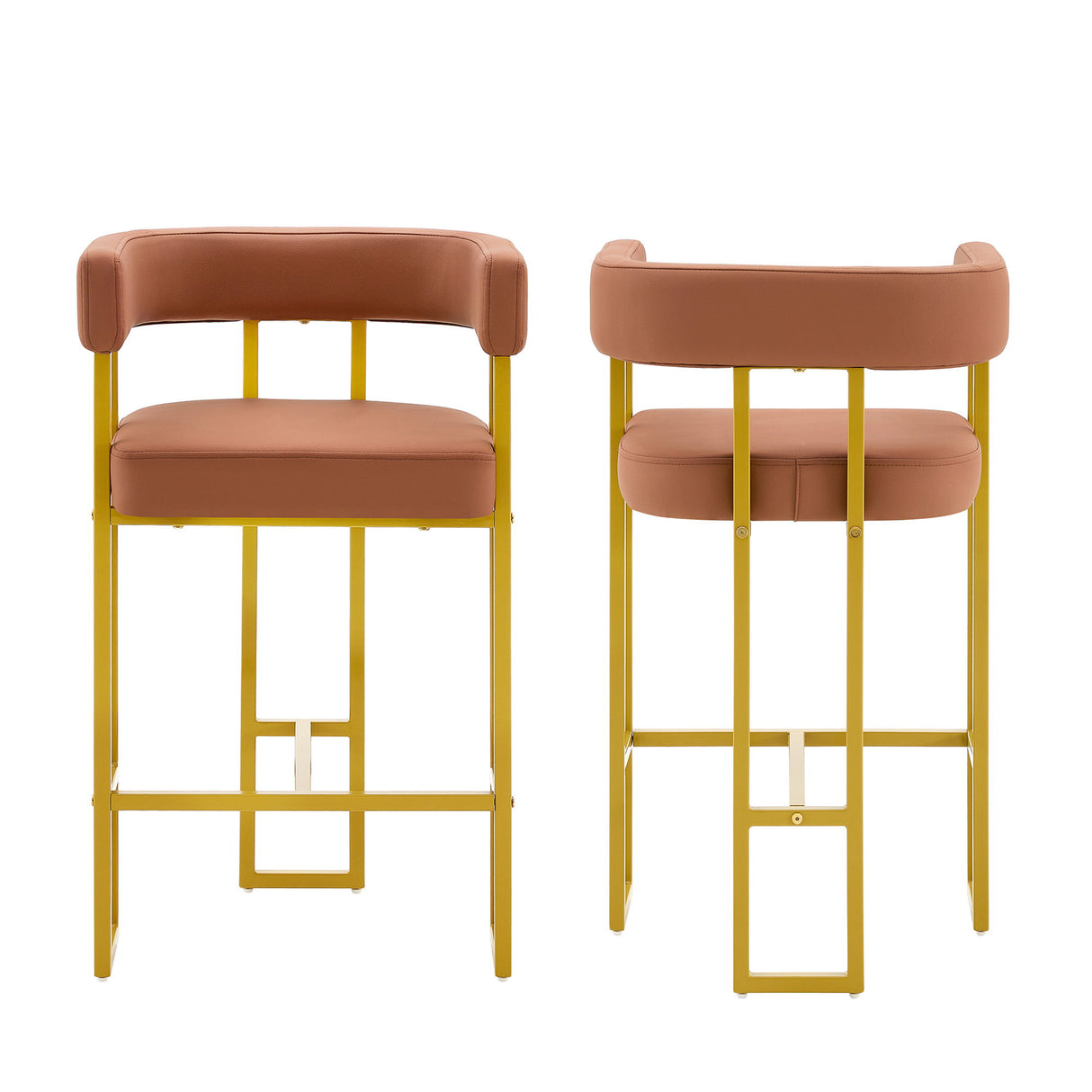 Modern Counter Height Bar Stools With U - Shaped