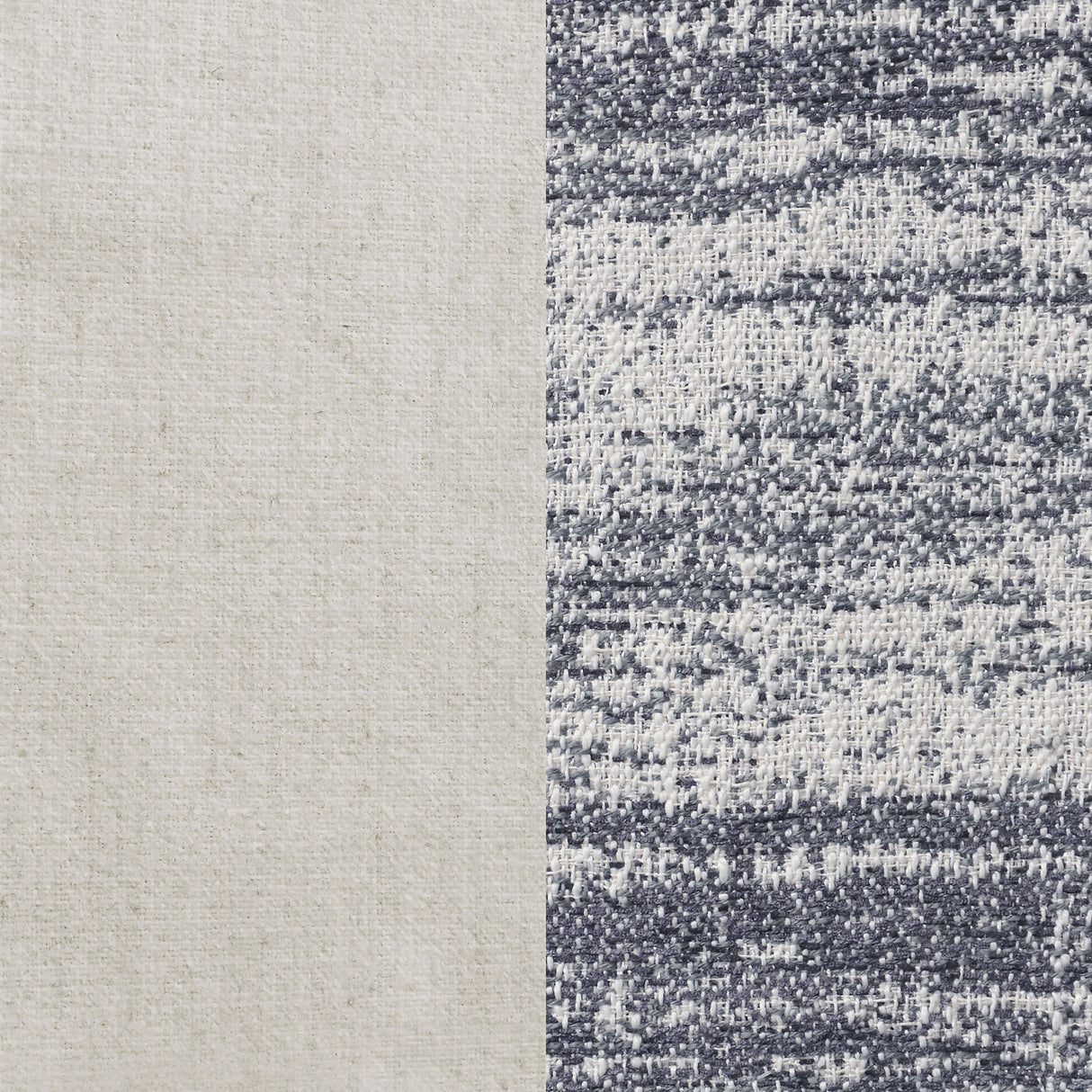 Serene Upholstered Corner Chair in Beige Linen-Blend