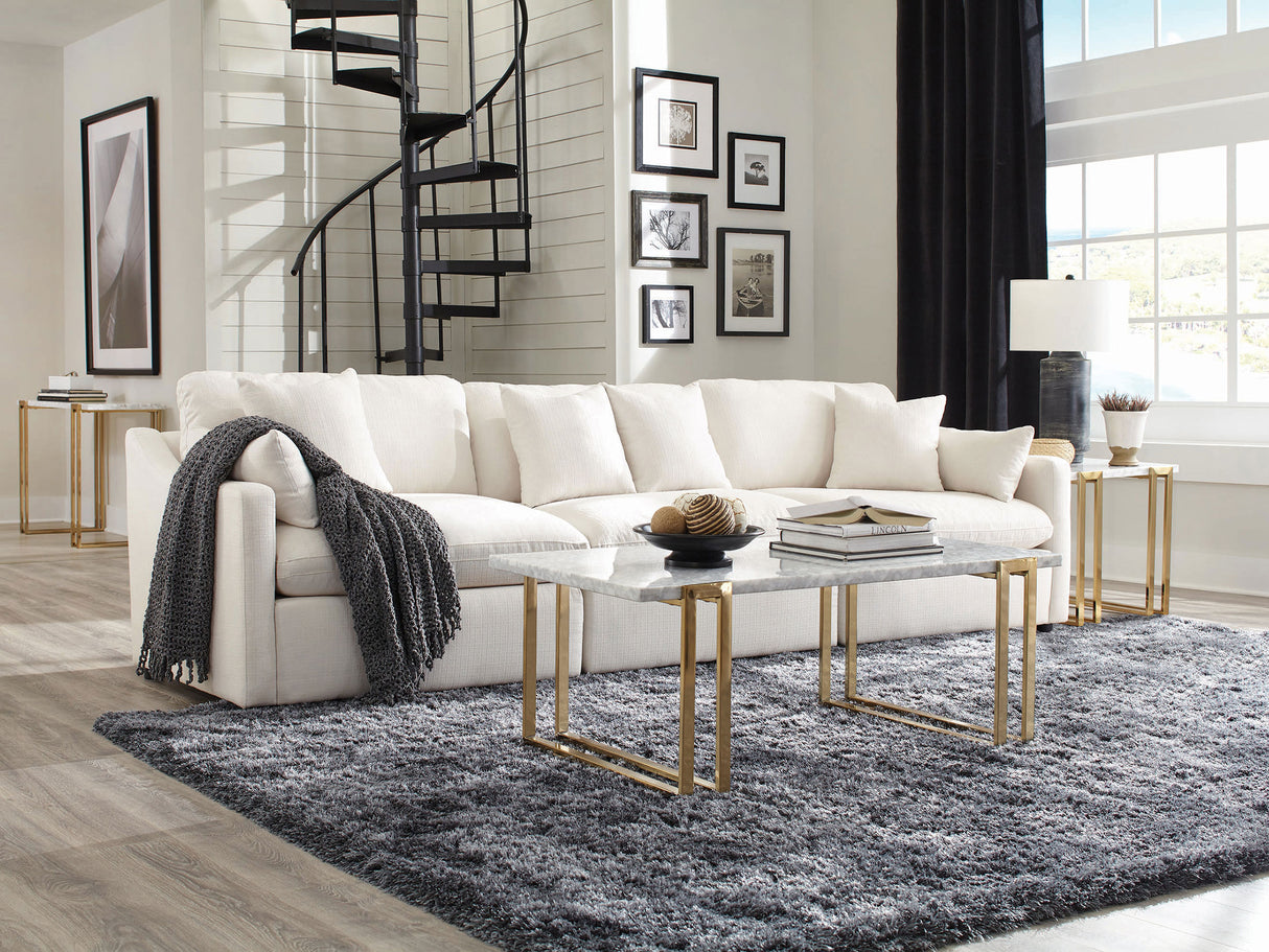 Hobson Upholstered RAF Chair in Ivory