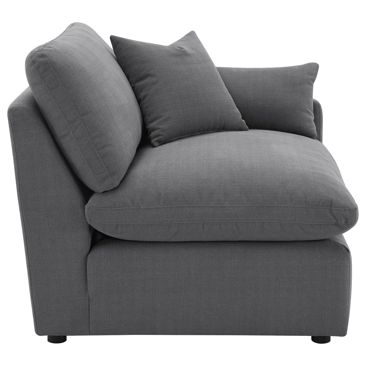 Hobson Upholstered RAF Chair - Charcoal