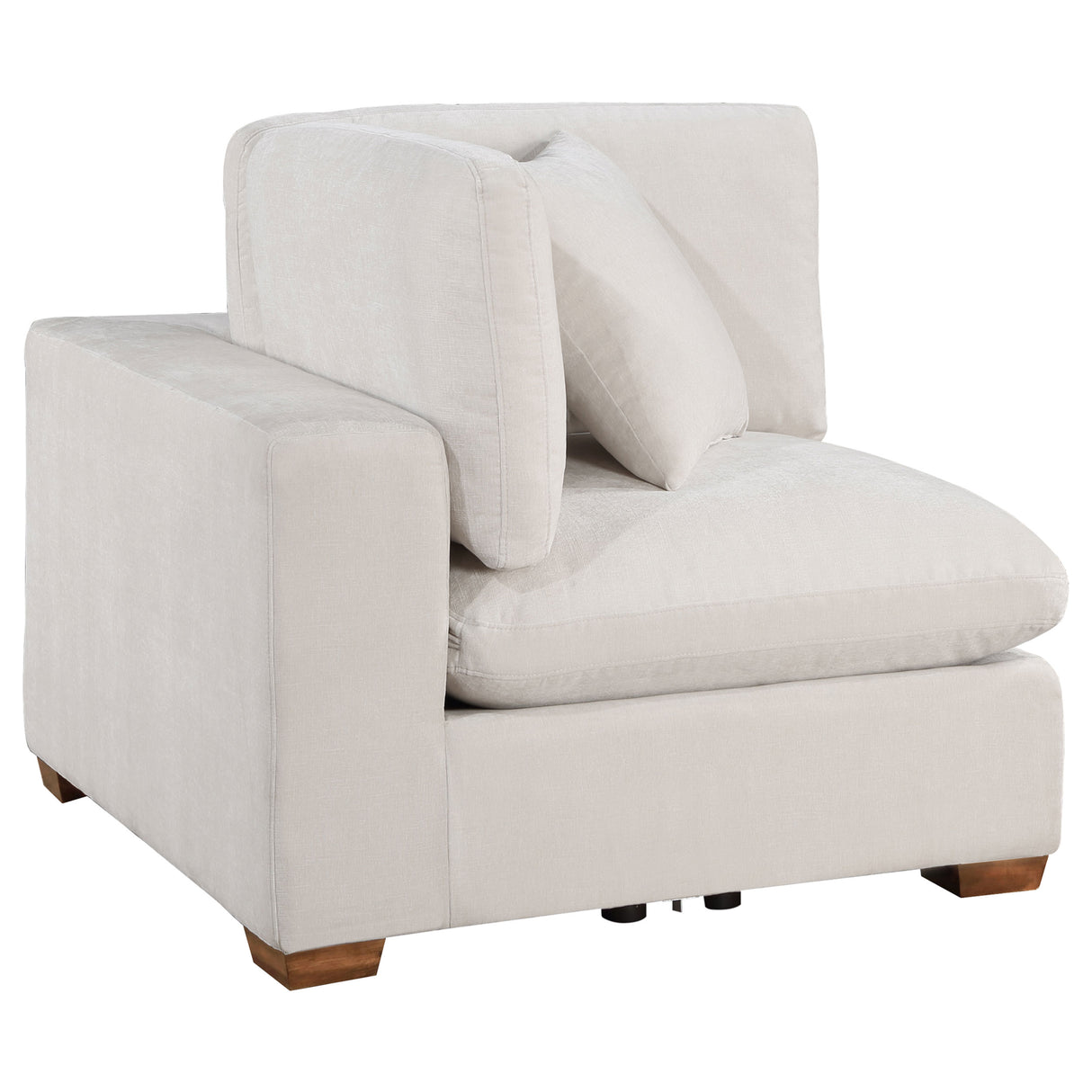 Lakeview 6-Piece Upholstered Modular Sectional Sofa, Ivory