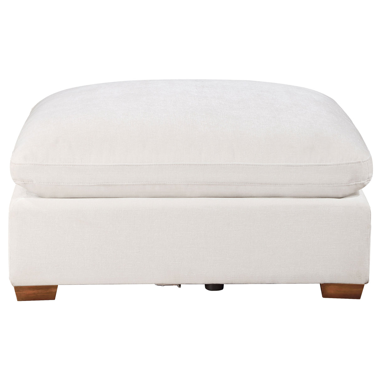 Lakeview Rectangular Upholstered Ottoman in Ivory