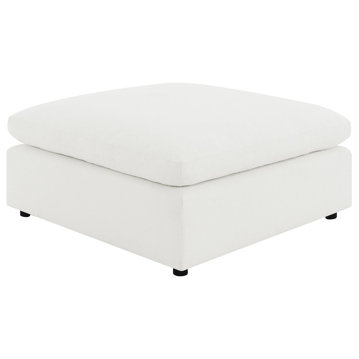 Raleigh 6-Piece Boucle Upholstered Modular Sectional in Ivory