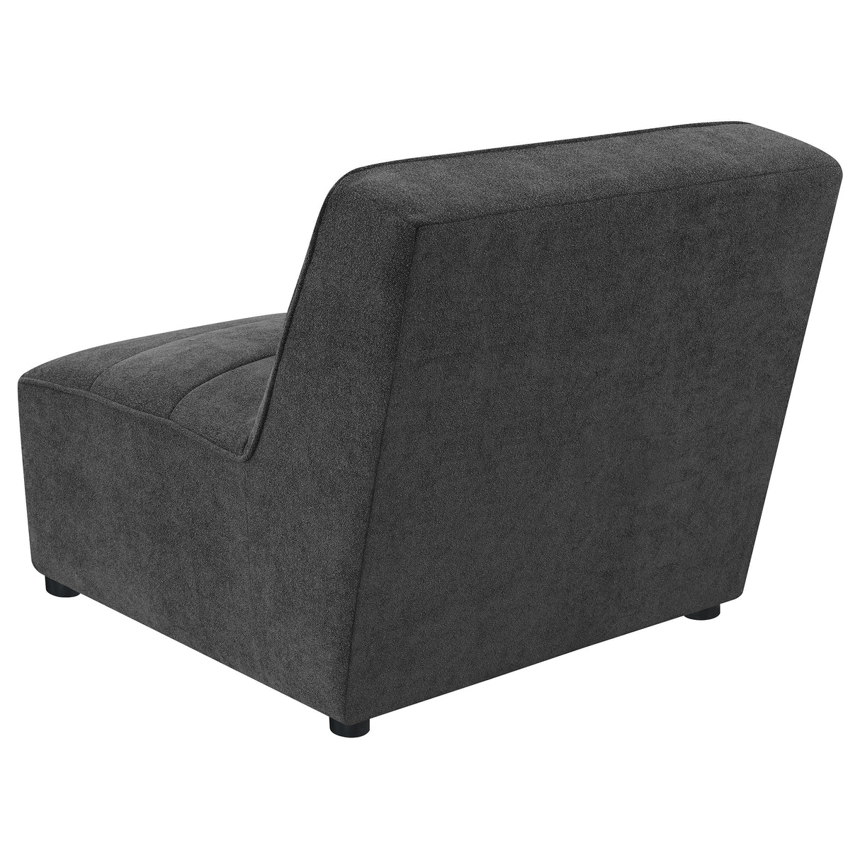Sunny 6-Piece Modular Sectional Sofa, Dark Charcoal