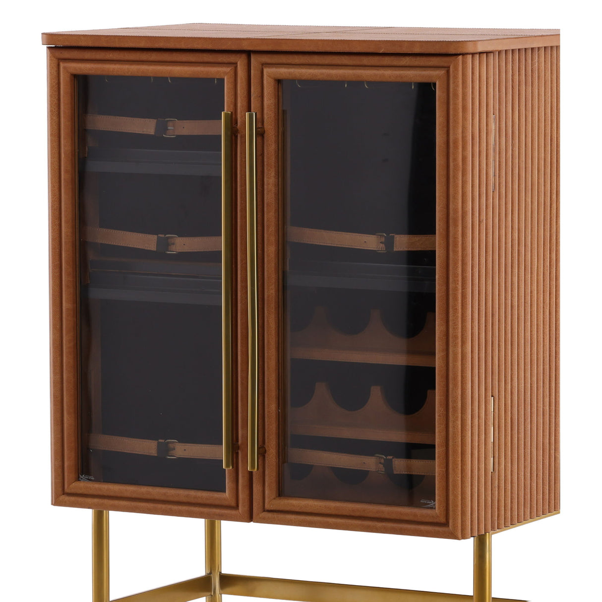Caldwell - Bar Cabinet - Light Brown