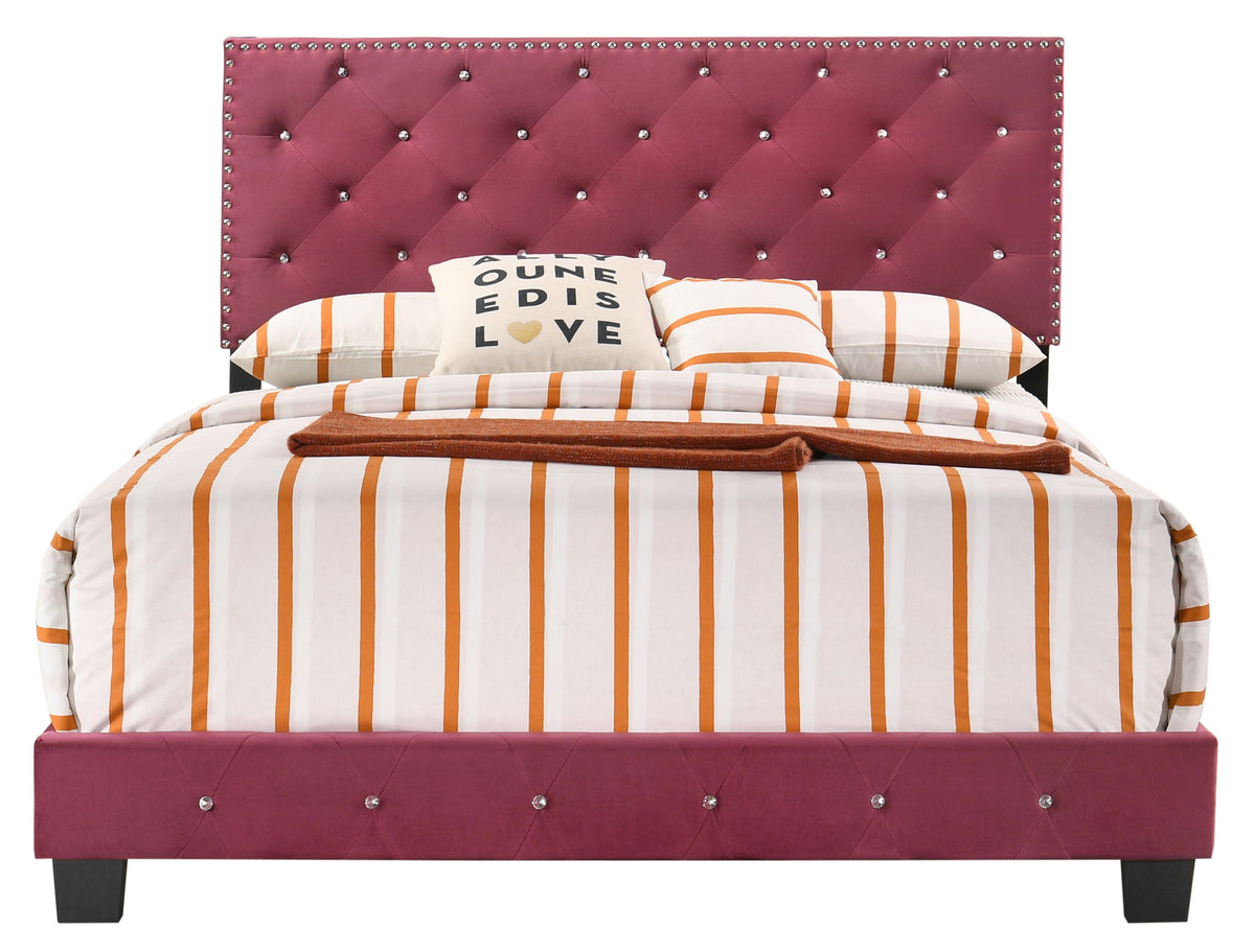 Luxurious Upholstered Bed