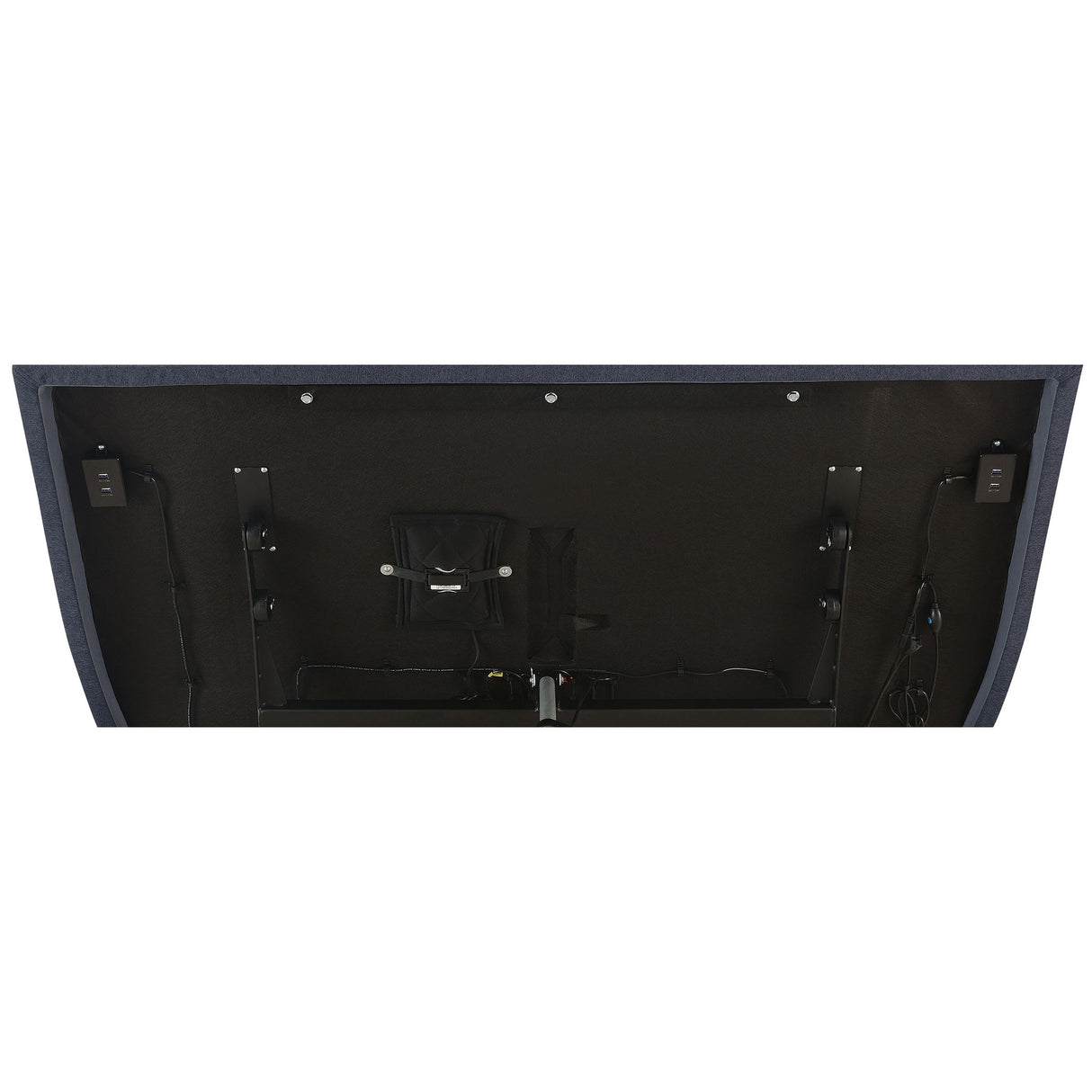 Kelven - Adjustable Bed Base With Wireless Remote And Dual Massage Motors