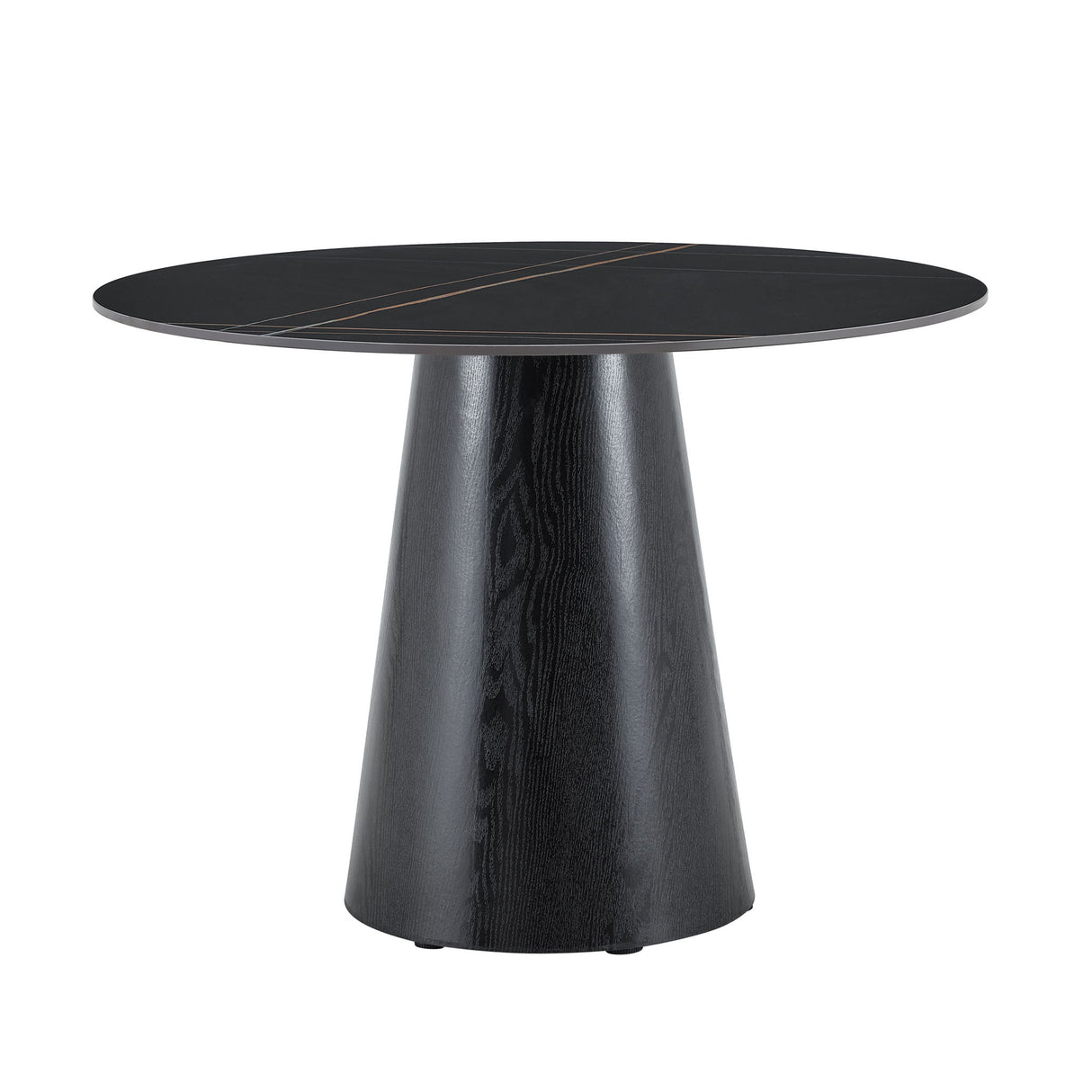 Round Dining Table - Black