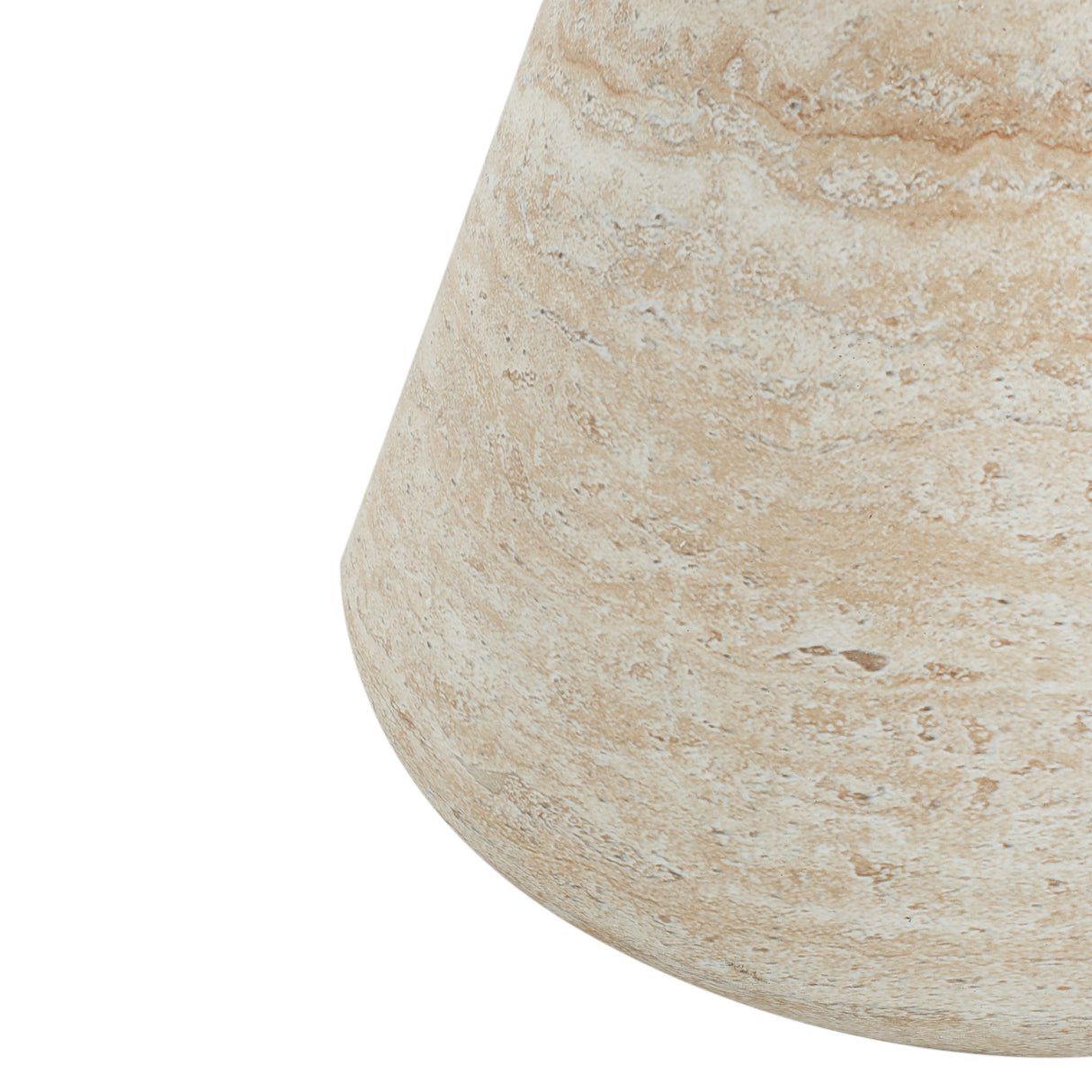 Outdoor, Lightweight Concrete Side Table