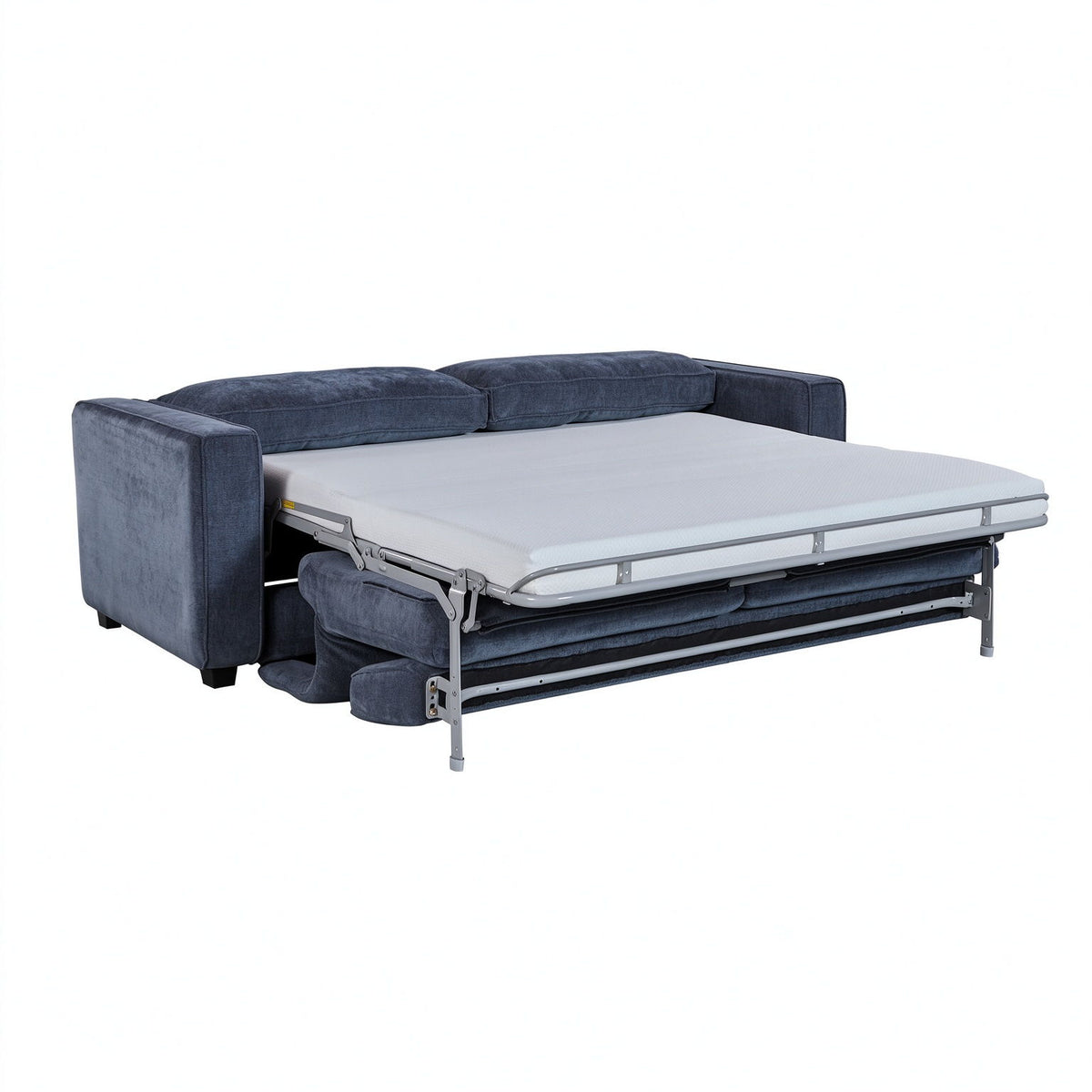 2 Seater Pull Out Sofa Bed, Modern Convertible Sleeper