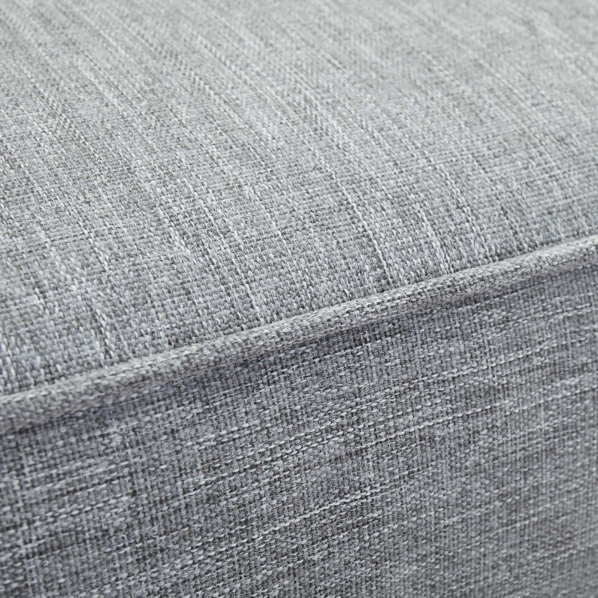 57" Natural Gray Teak Outdoor Loveseat - Outdoor - Alpine Outlets