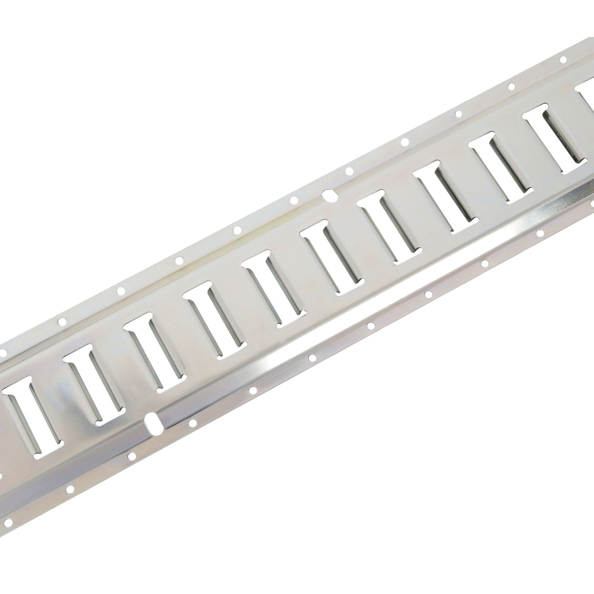 Universal E Track Tie-Down Rail Kit For Trucks, Vans, Garages - Silver