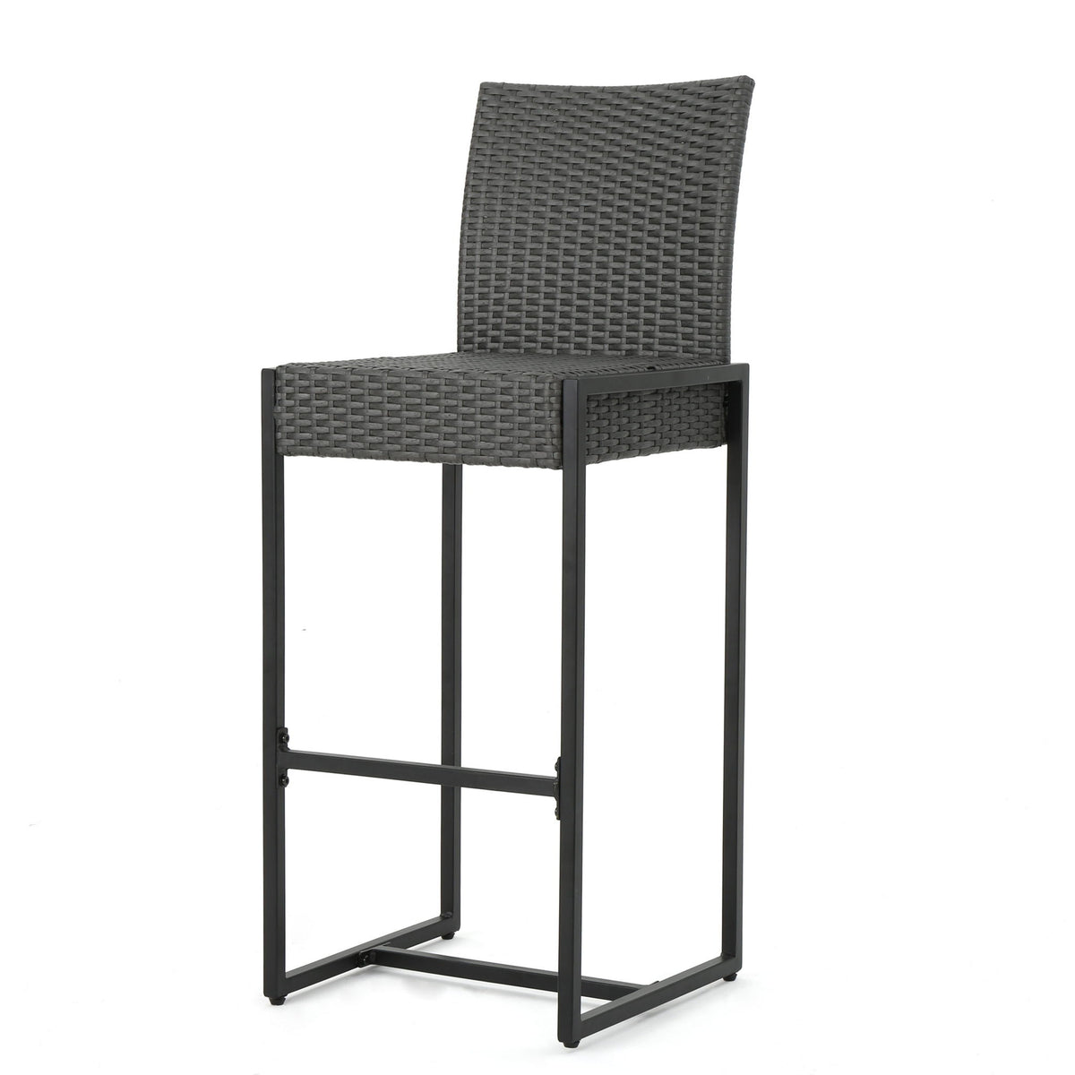 Outdoor Barstool With Hand Crafted Details (Set of 2)