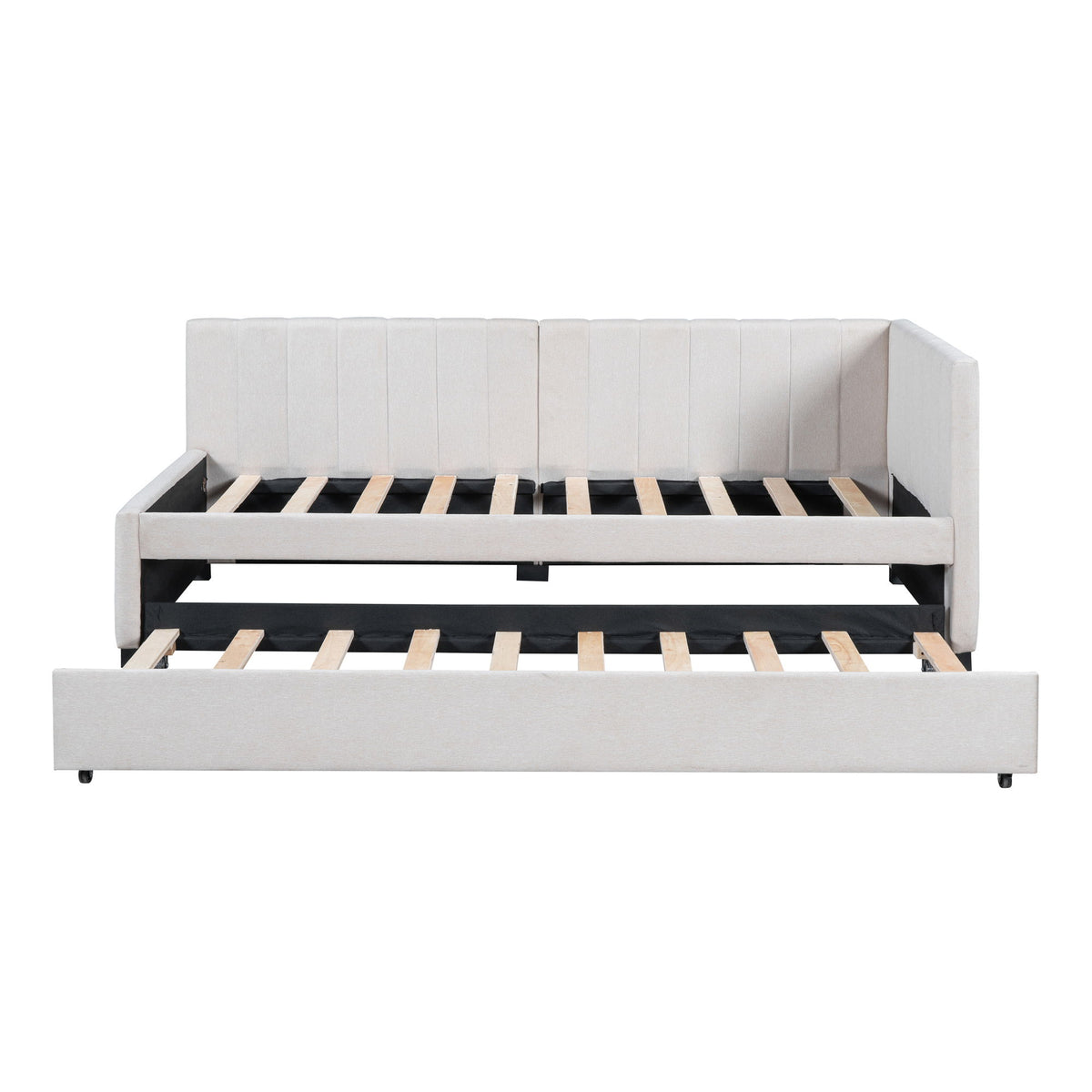Upholstered Daybed, Sofa Bed Frame, No Box Spring Needed