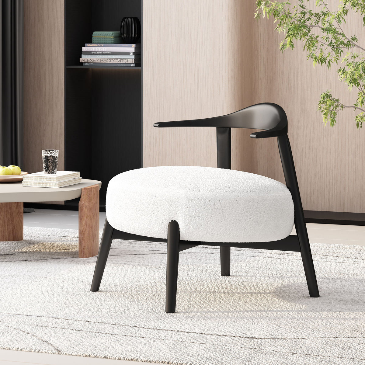 Modern Living Room Upholstered Accent Chair
