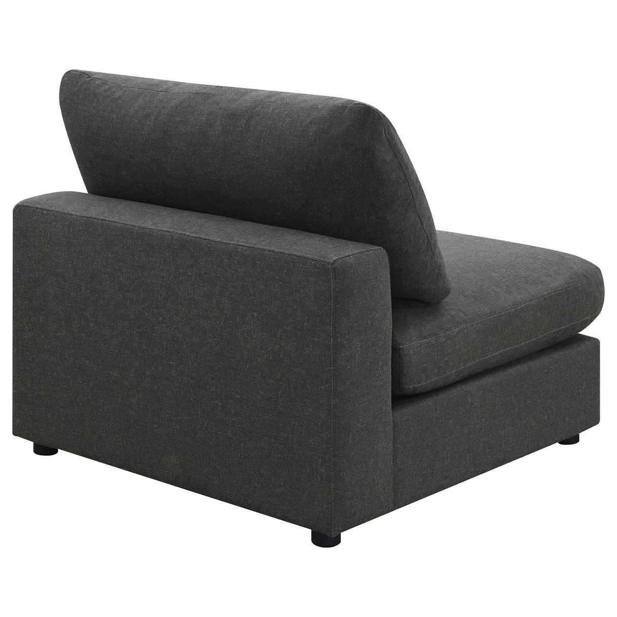 Duncan- Armless Chair With Removable Cushions
